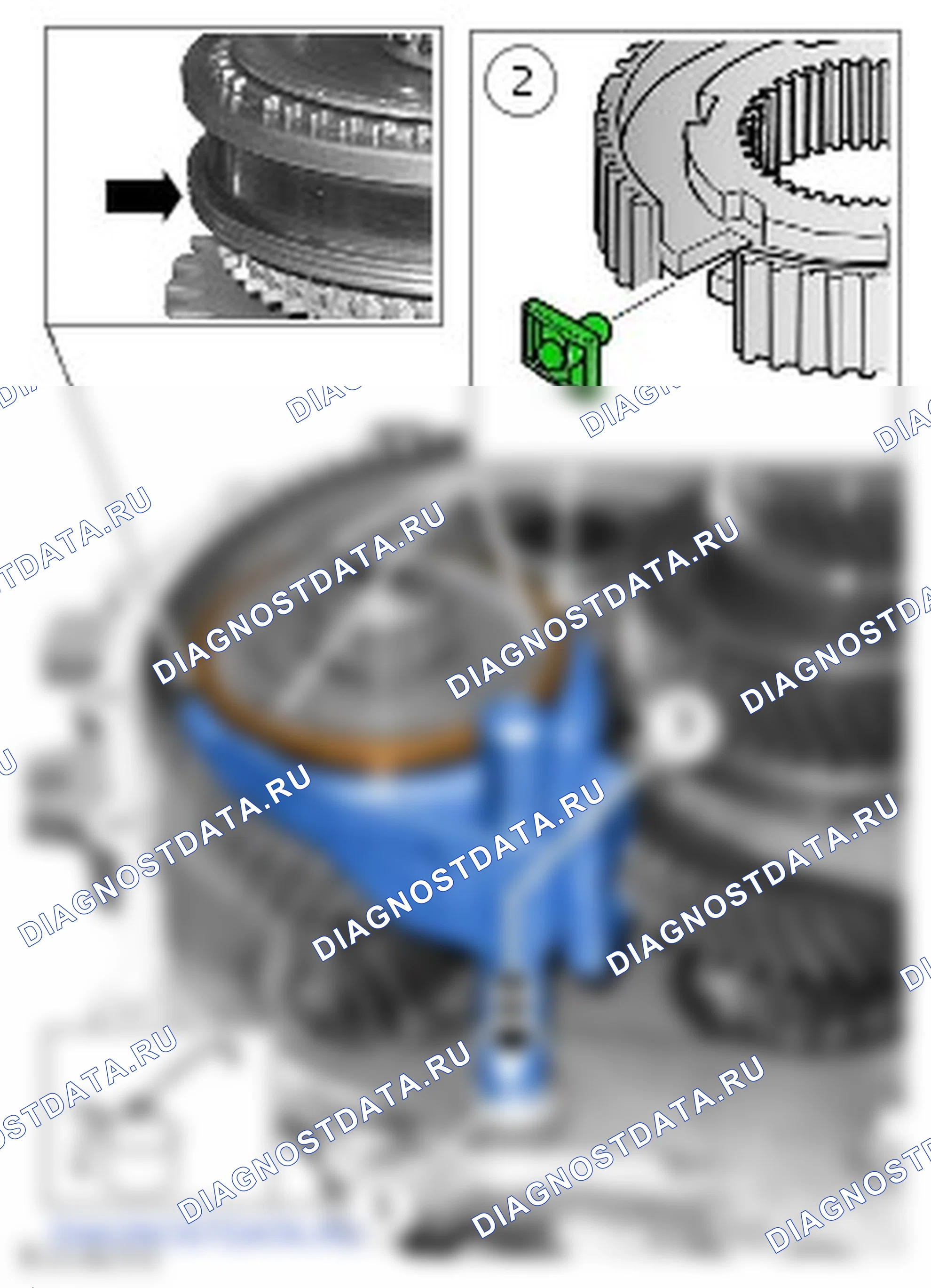 Сборка коробки передач. Ford Kuga I