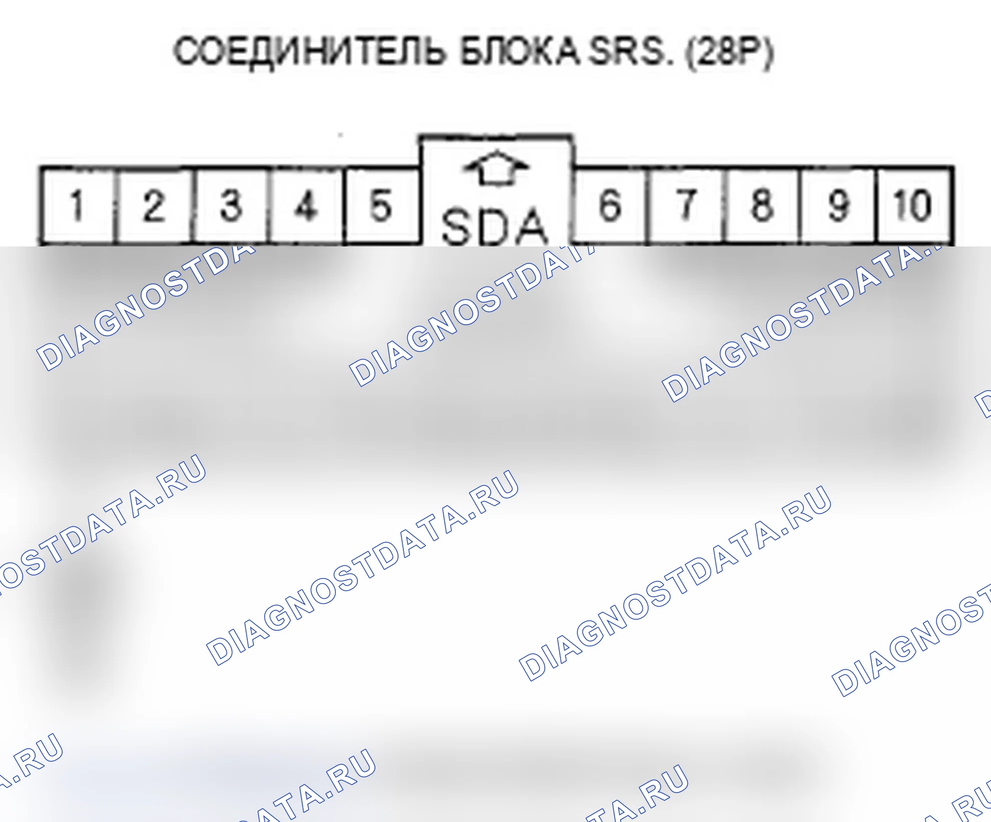Рис. 343: A1-1x расшифровка кода ошибки («x» может быть от 0 до 9 или от A до F): неисправный источник питания (линия VA). Acura RL II