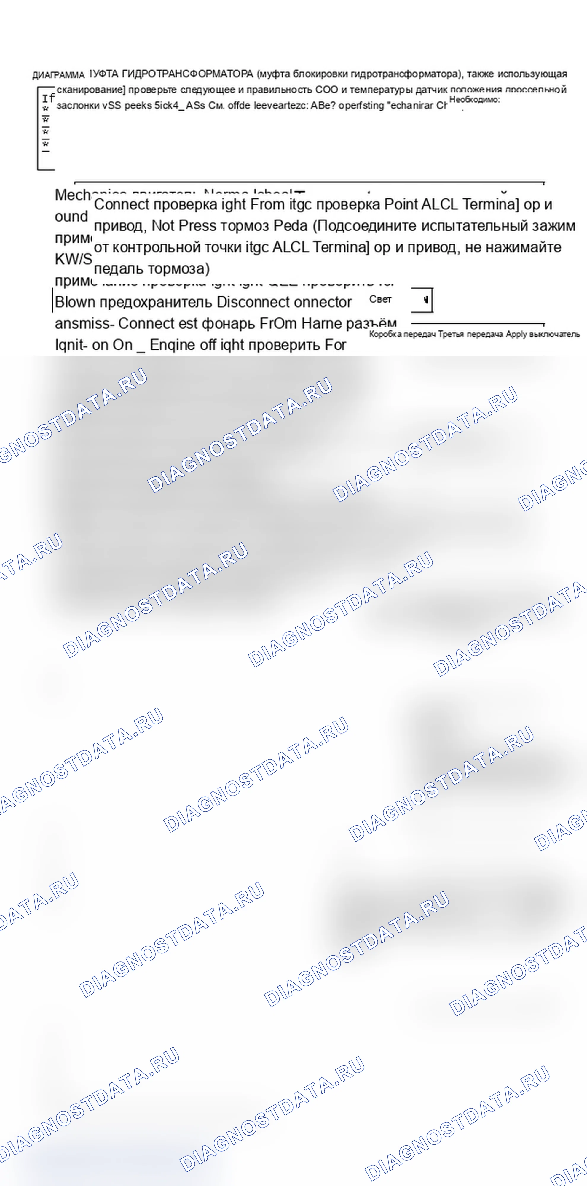 Рис. 137: Диаграмма C8. Муфта 125C гидротрансформатора (муфта блокировки гидротрансформатора). Pontiac Sunbird II
