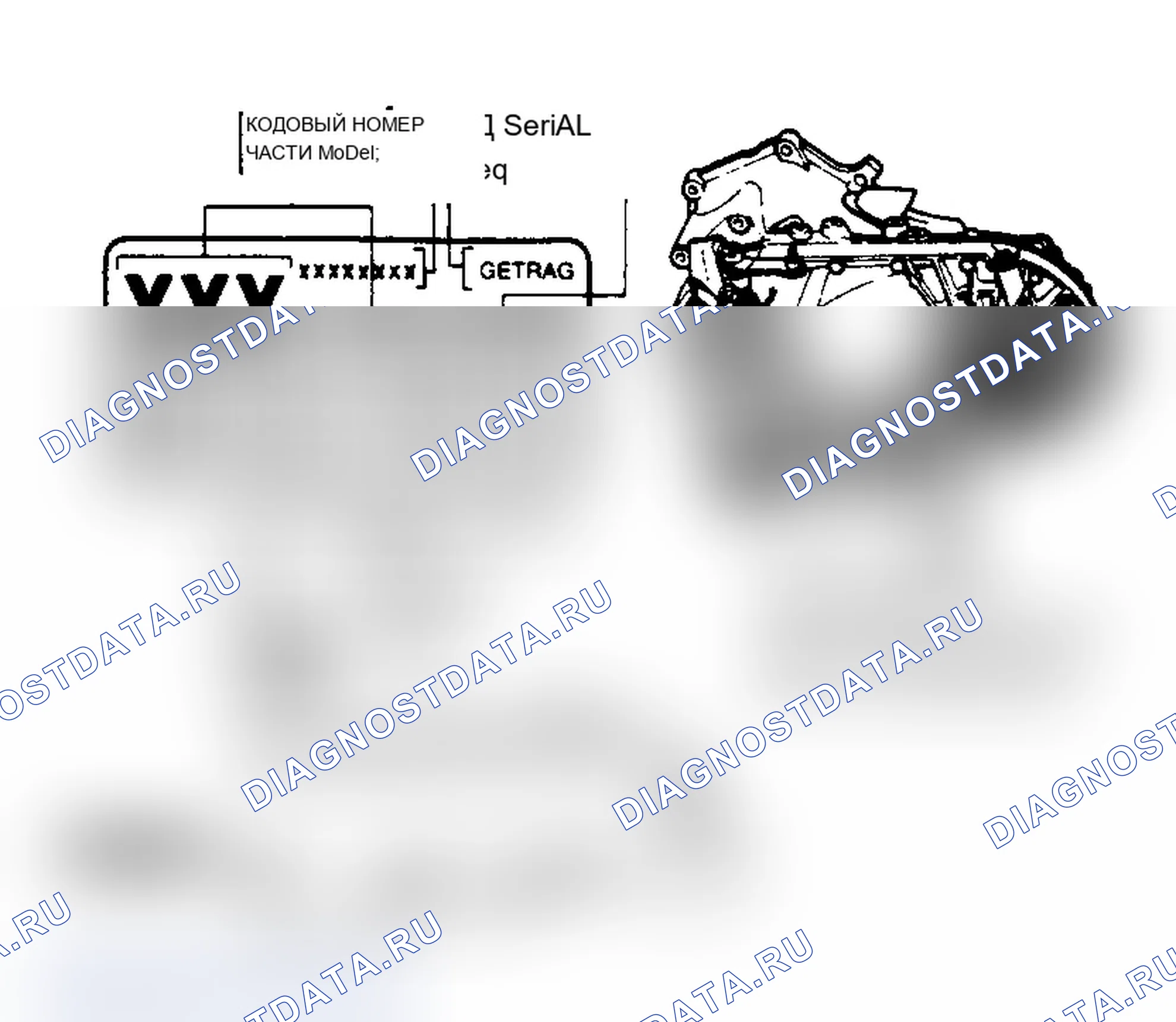 Рис. 4: ИДЕНТИФИКАЦИЯ. Pontiac Grand Prix V