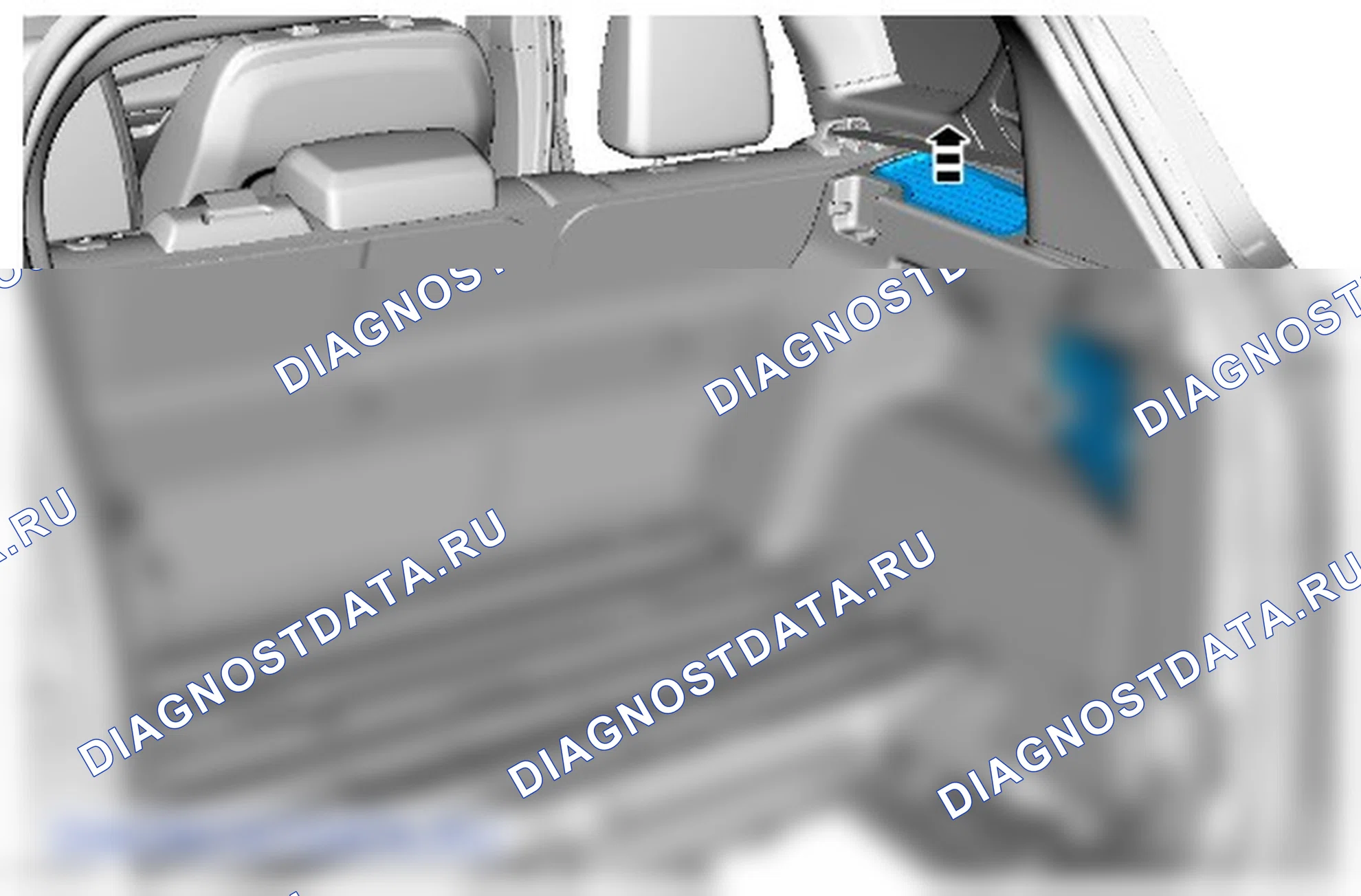 Подстроечная панель пространства нагрузки правая: описание и работа. Ford Grand C-MAX II