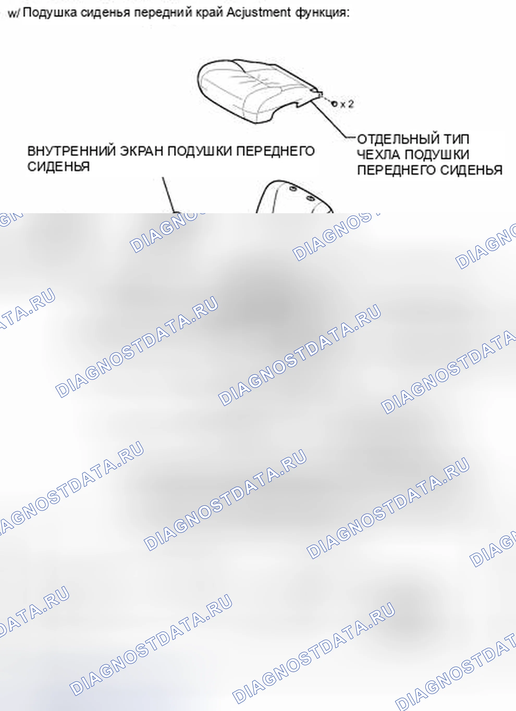 Рис. 35: ИЛЛЮСТРАЦИЯ. Toyota Avalon XX30 рестайлинг 2