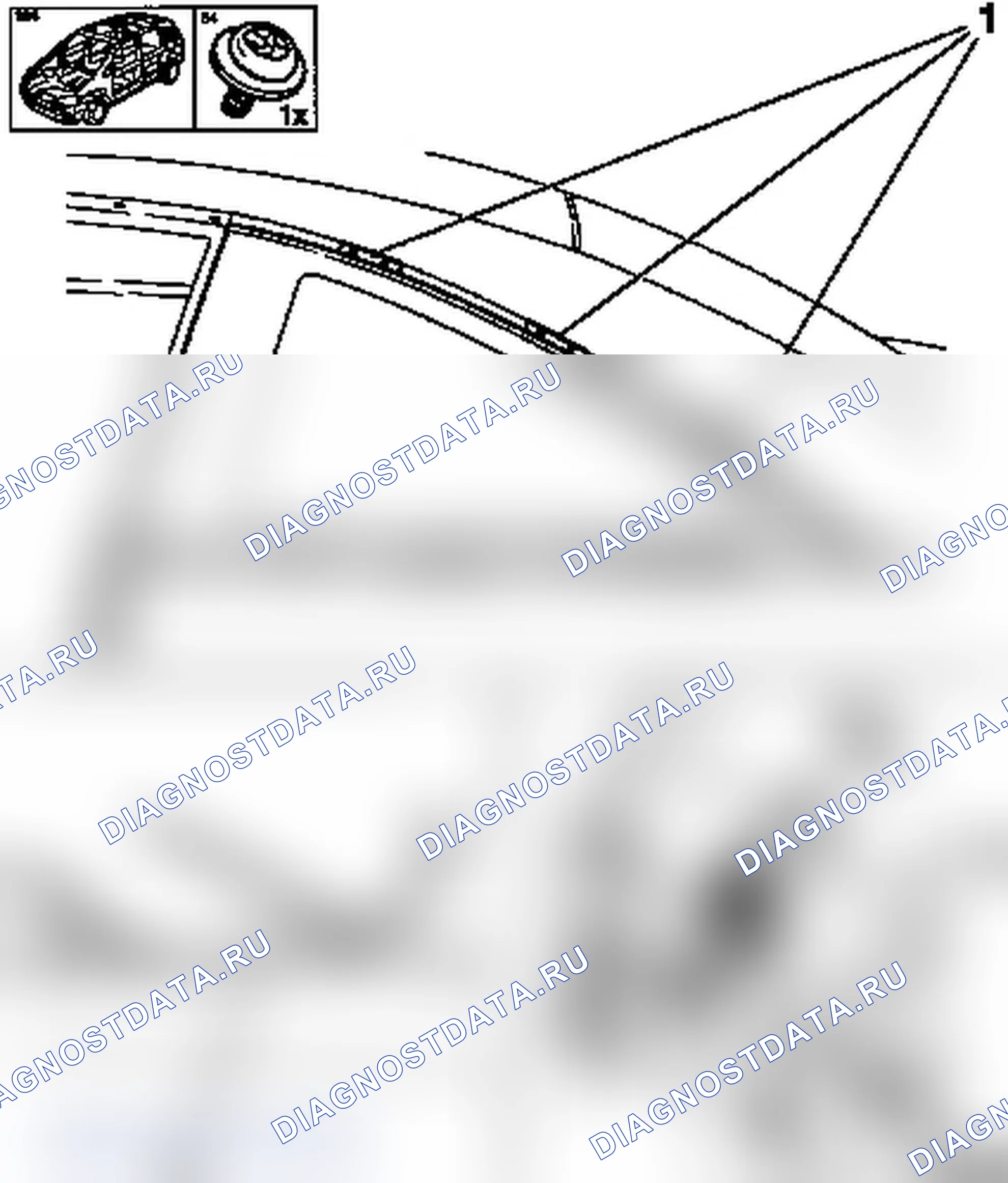 Демонтаж и установка бокового окна (модель F07). Opel Astra G