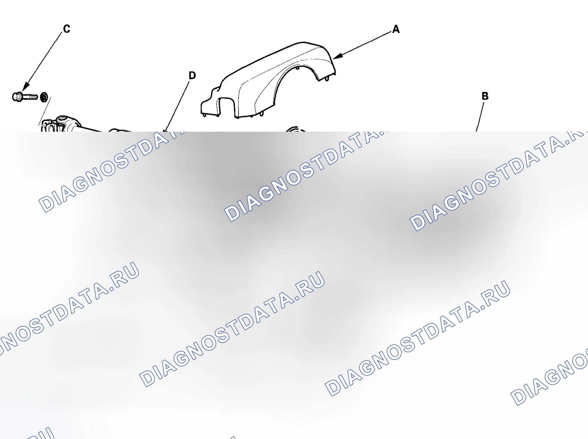 Рис. 12: Демонтаж. Honda S2000 AP2 рестайлинг