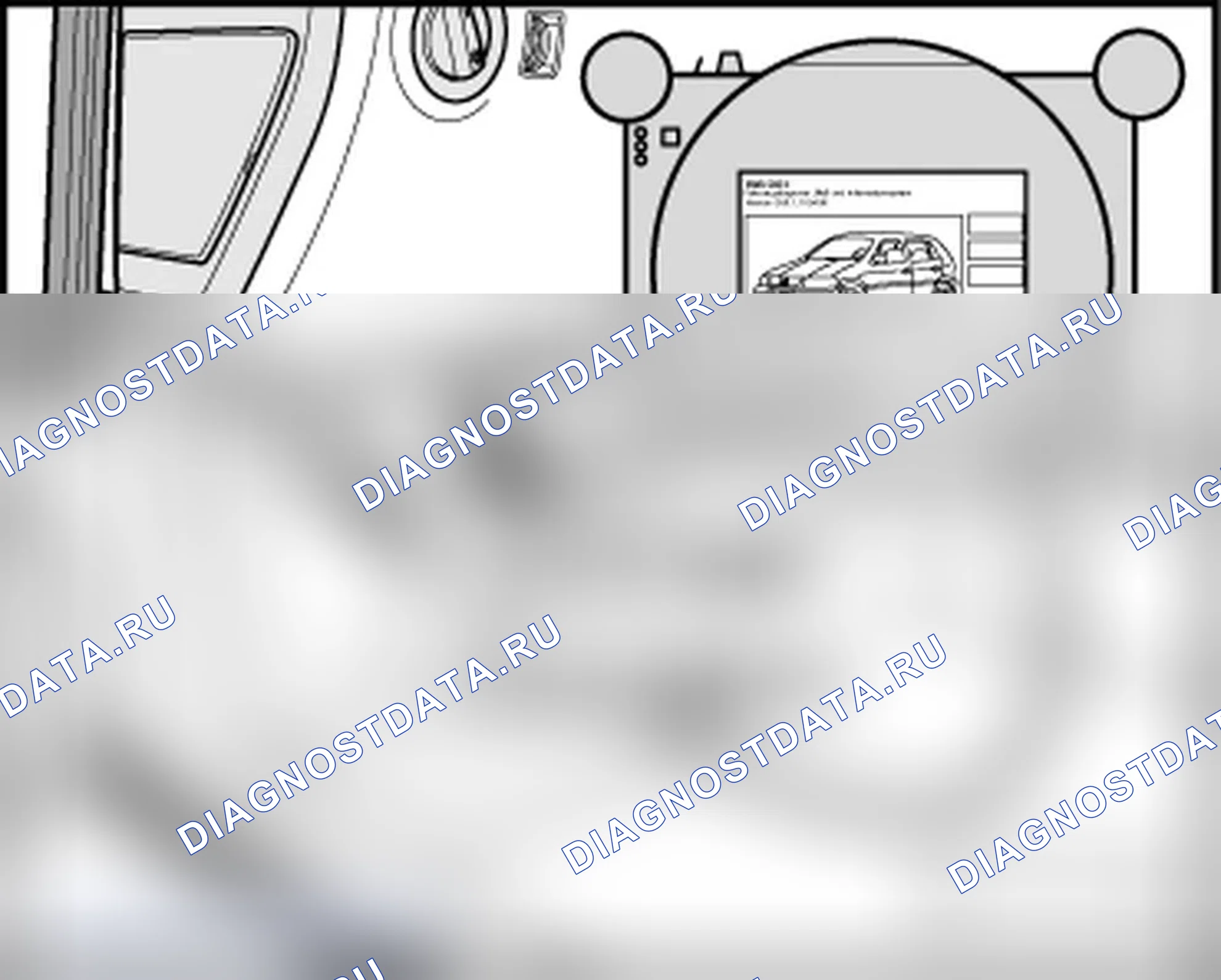 Рис. 6: СКАНИРУЮЩЕЕ УСТРОЙСТВО VAG 1551, ПОДКЛЮЧЕНИЕ. Volkswagen New Beetle A4