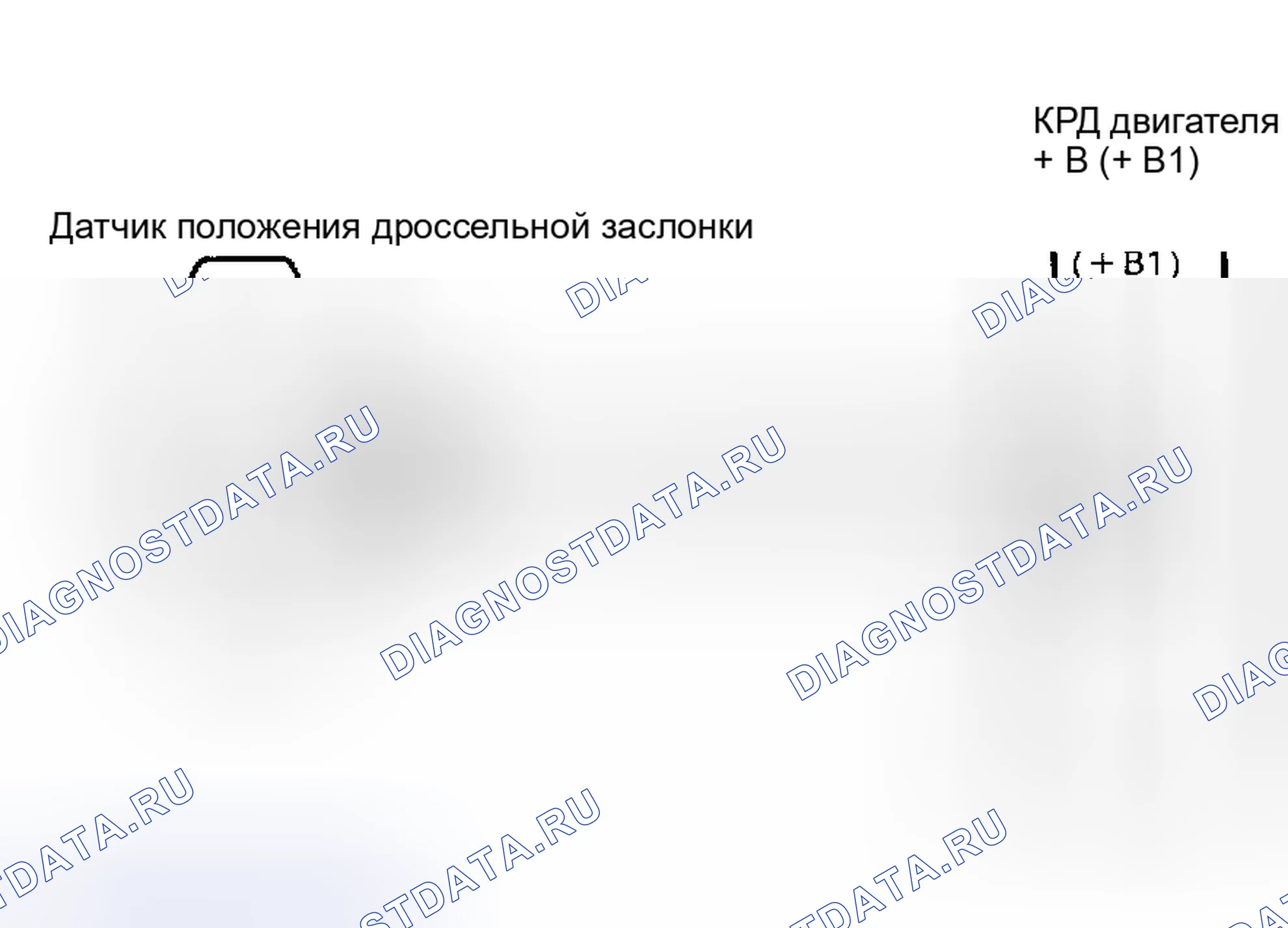 Рис. 58: Код 41/проверка № 8 Схематический сигнал датчика положения дроссельной заслонки. Toyota Tercel L40