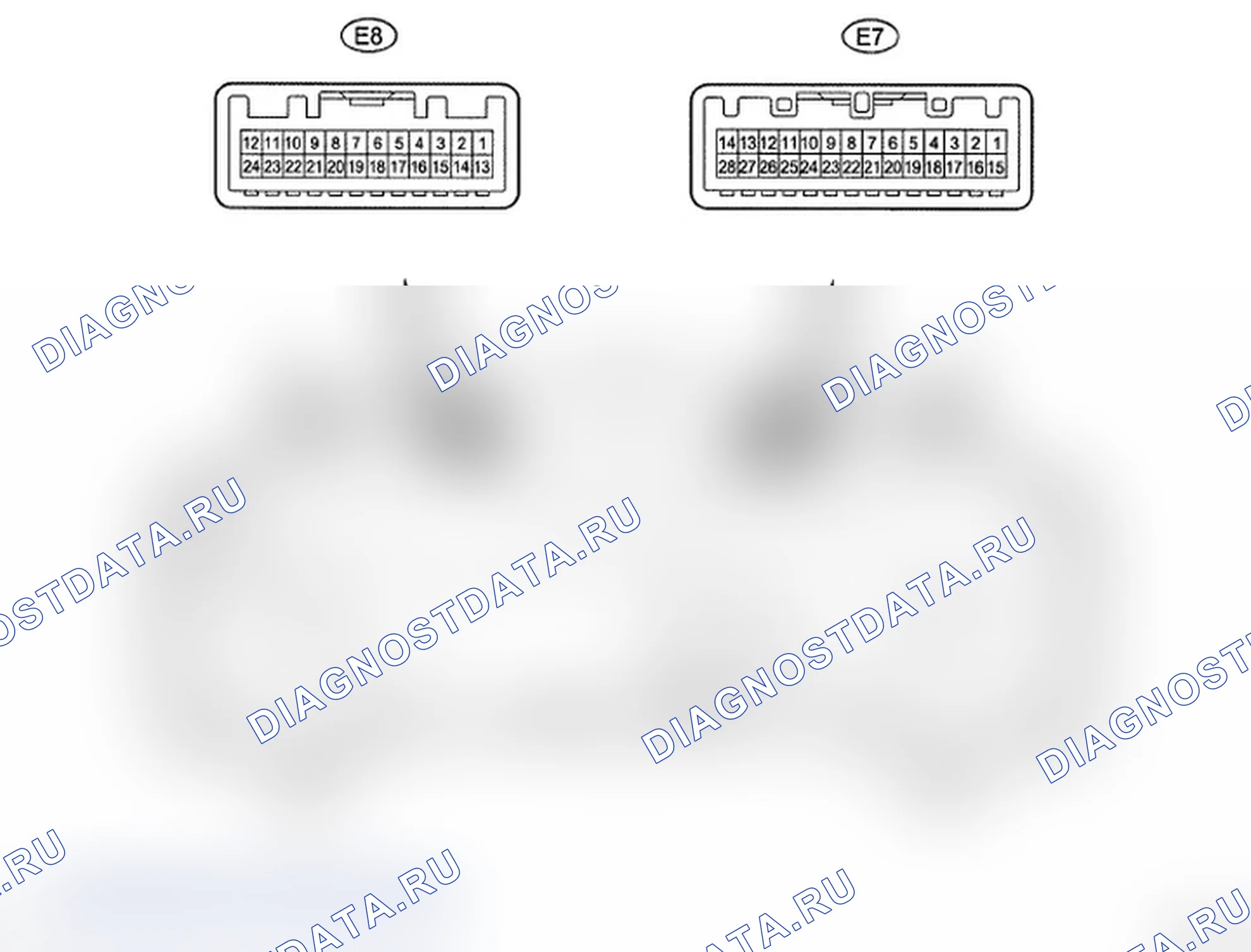 Рис. 41: КЛЕММЫ ЭБУ. Toyota Land Cruiser 200