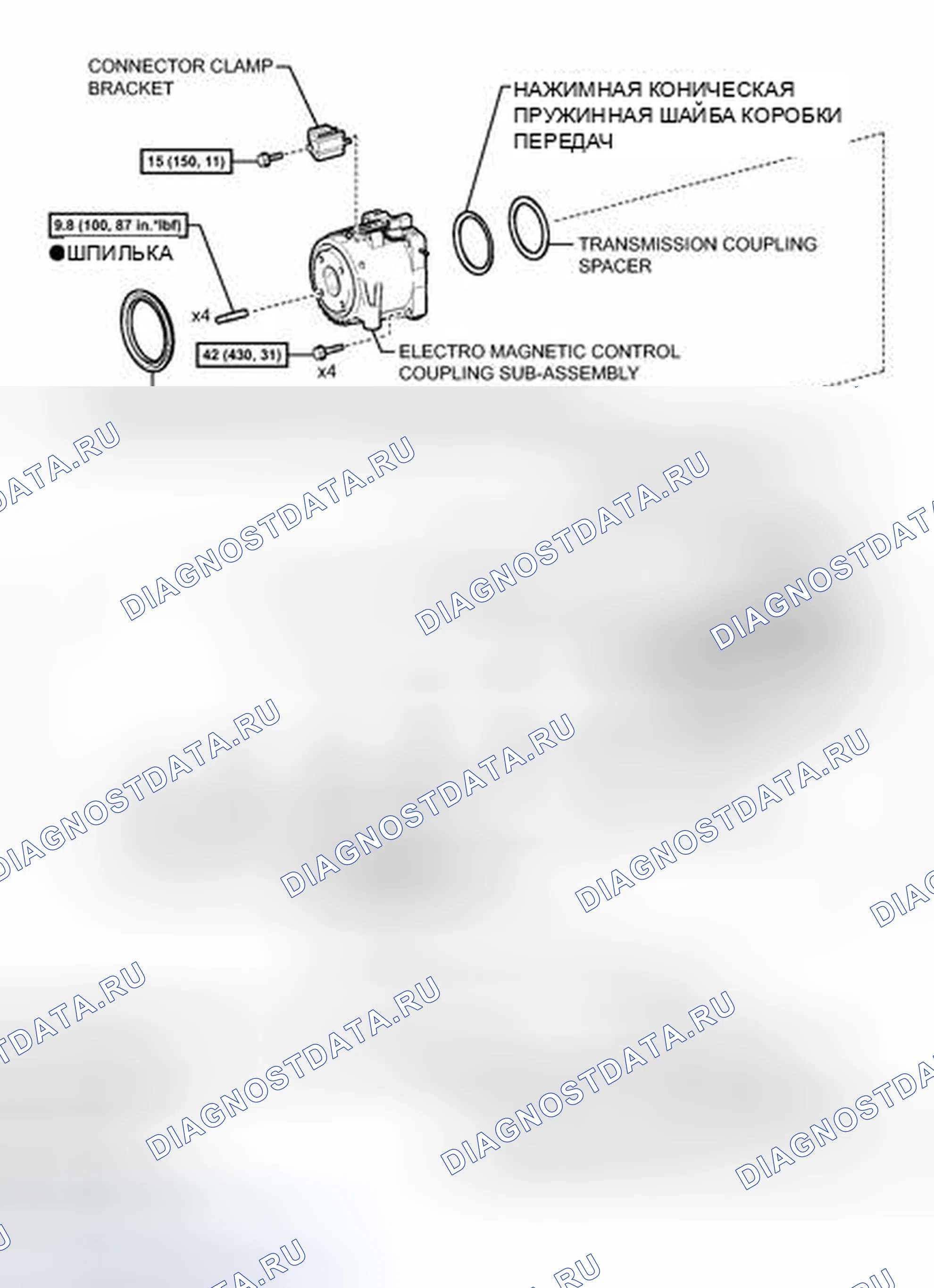 Рис. 99: ИЛЛЮСТРАЦИЯ. Toyota Sienna III