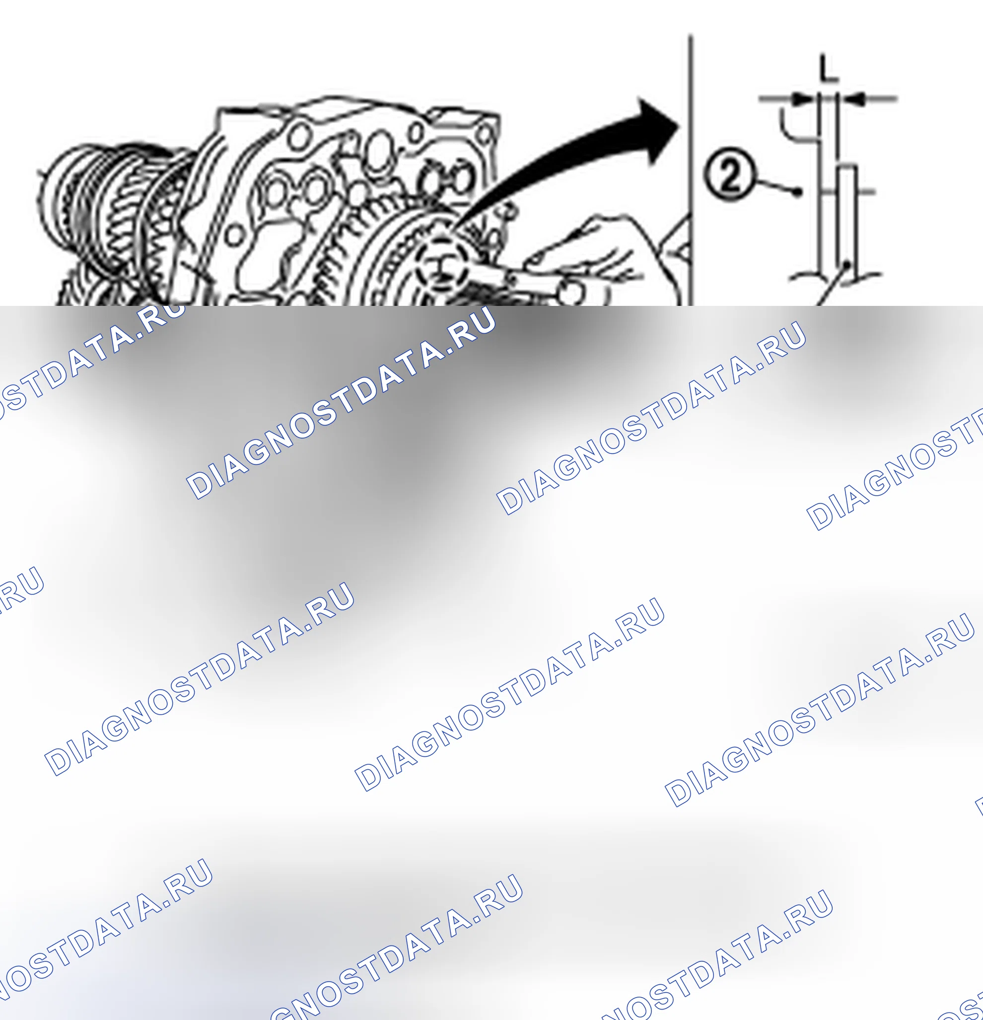 Рис. 98: ПРОВЕРКА ПЕРЕД РАЗБОРКОЙ. Honda MDX I