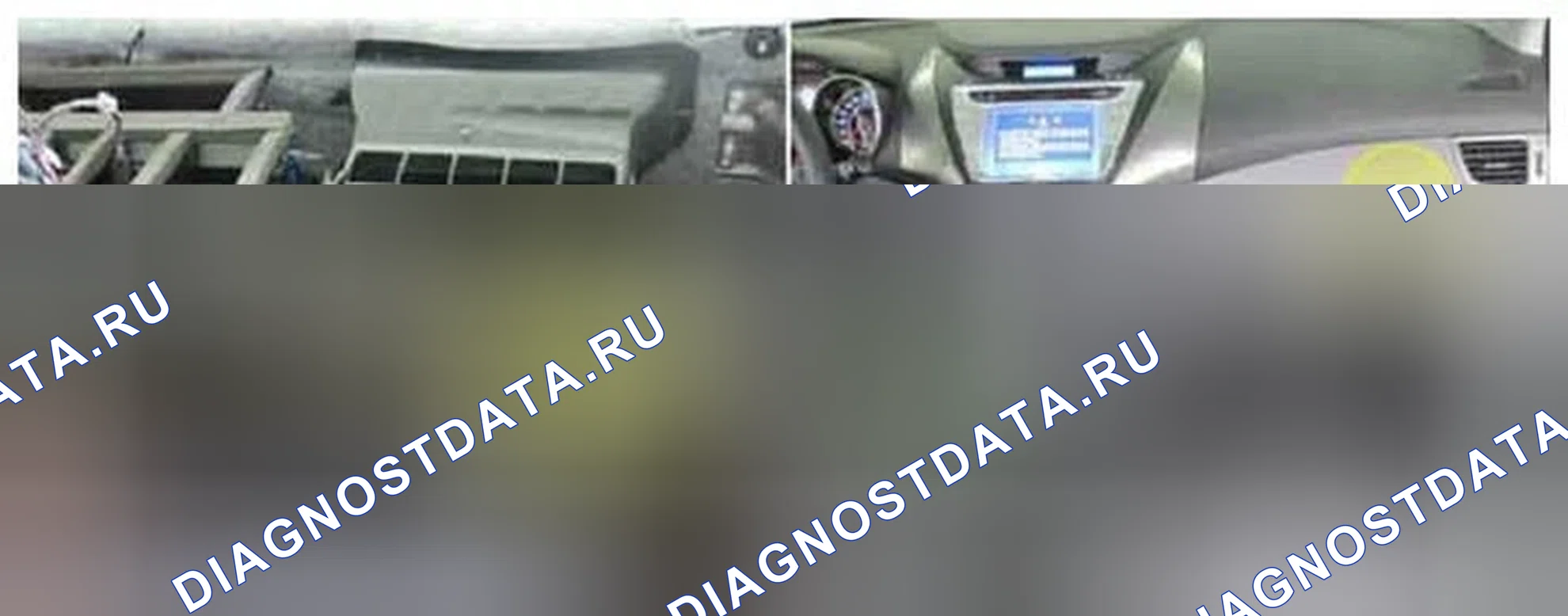 Рис. 101: Расположение компонентов. Hyundai Elantra V