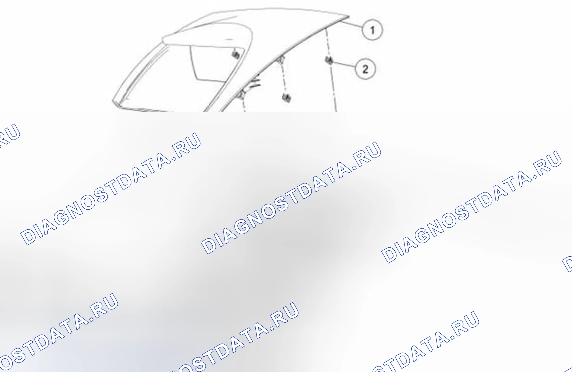 Рис. 55: Интерфейсный модуль передней панели управления / дисплея (FCDIM). Ford Fiesta Mk6