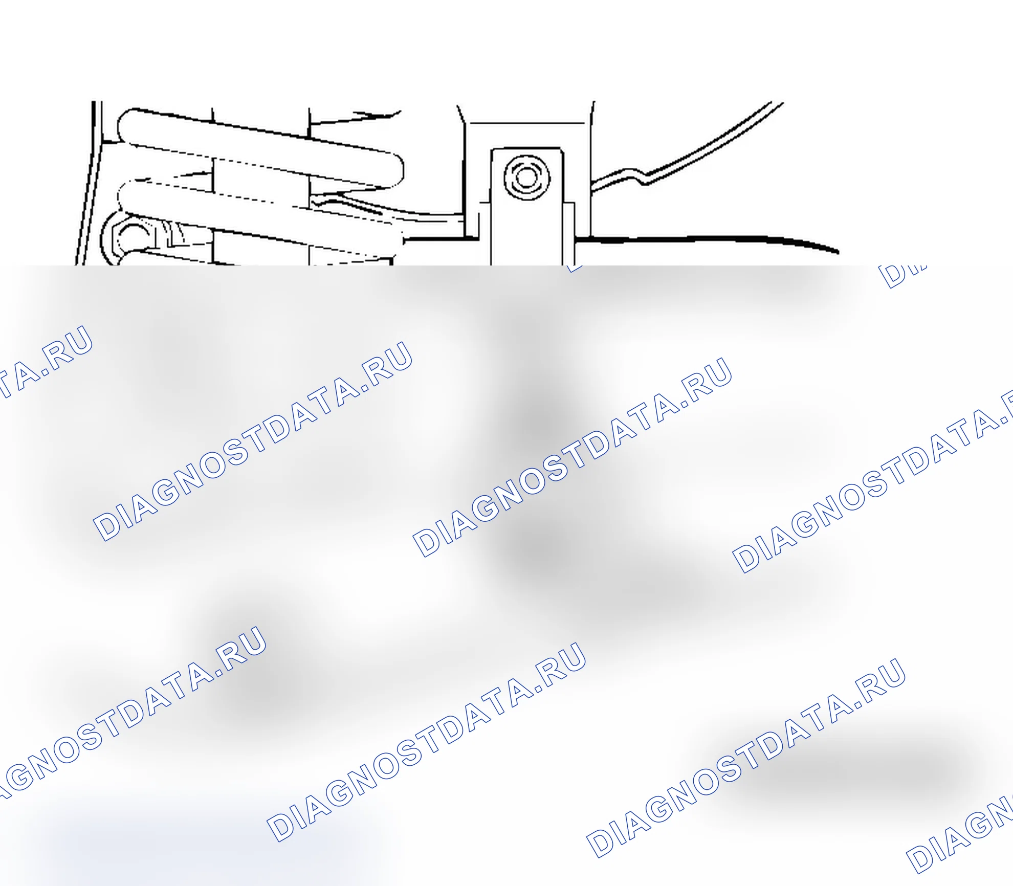 Рис. 33: >> B <<СОЕДИНЕНИЕ ЗВЕНА СТАБИЛИЗАТОРА. Mitsubishi Lancer Ralliart IX рестайлинг