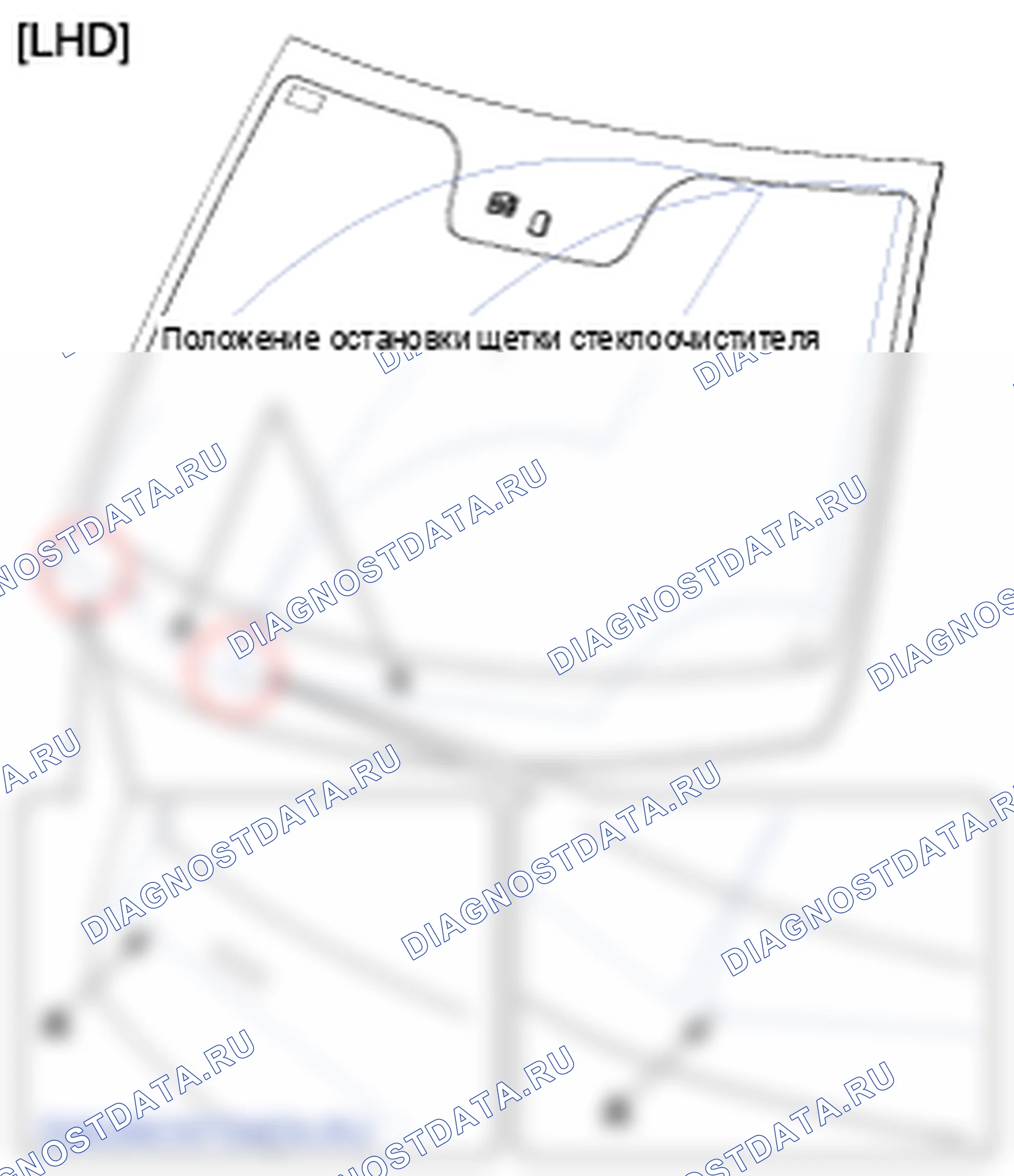 Установка электродвигателя переднего стеклоочистителя. Hyundai i20 GB