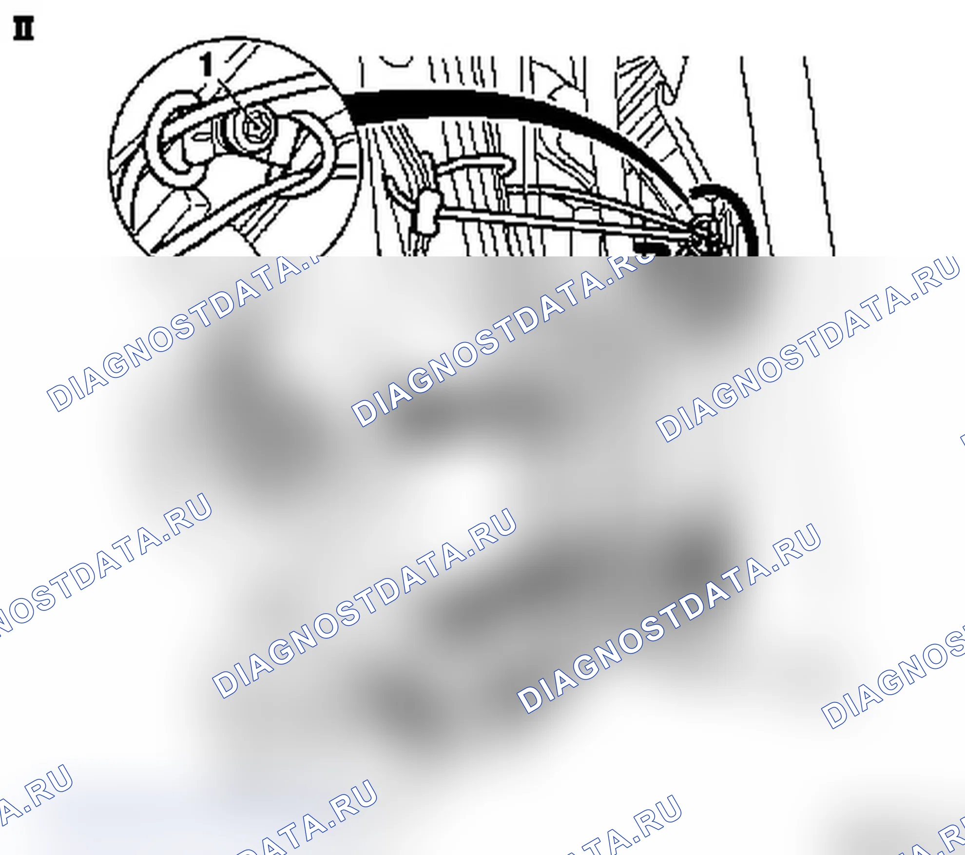 Снятие и установка потолочного троса (модель F67). Opel Astra G