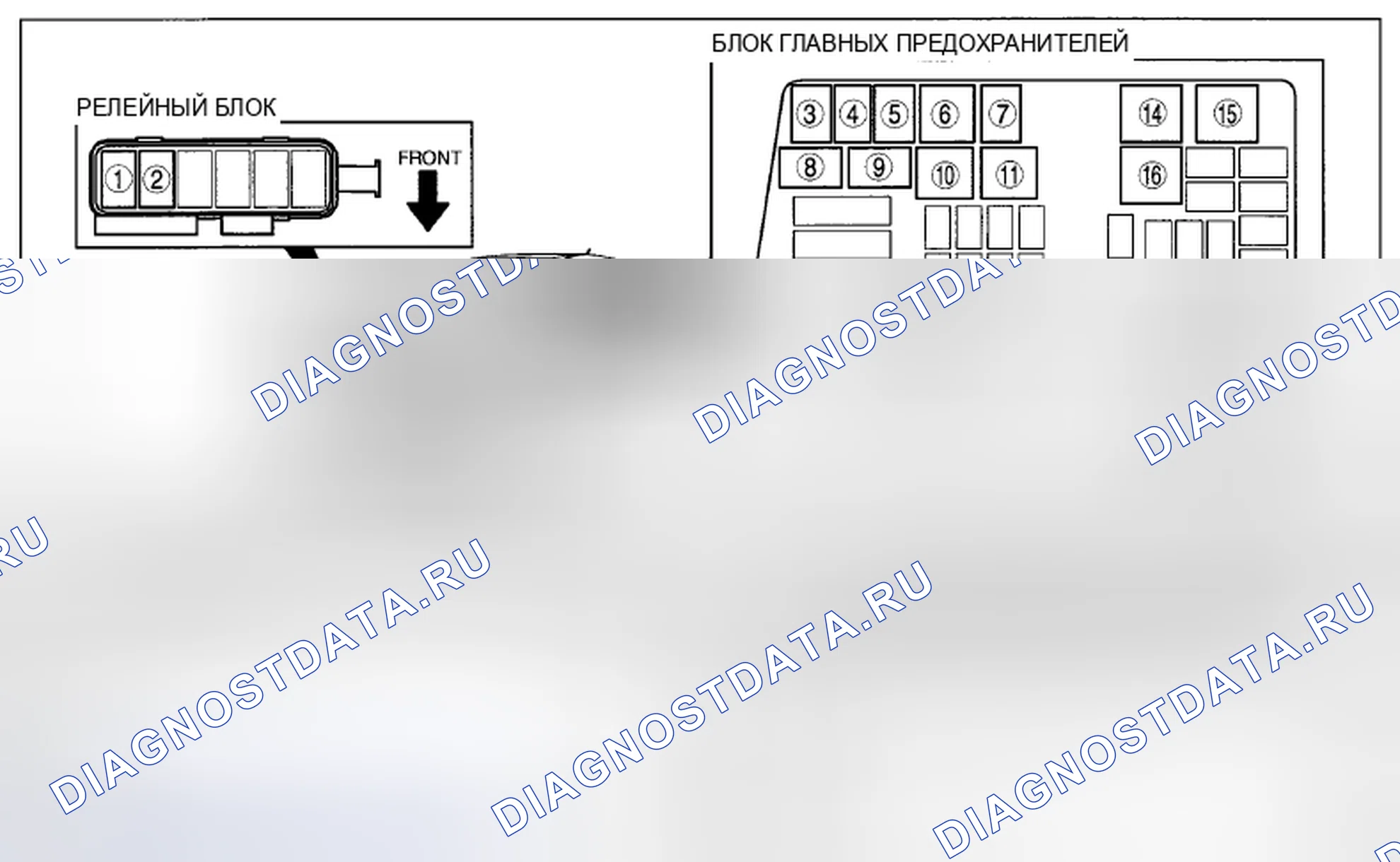Рис. 4: РАСПОЛОЖЕНИЕ РЕЛЕ [L3 С Tc]. Mazda CX-7 I рестайлинг