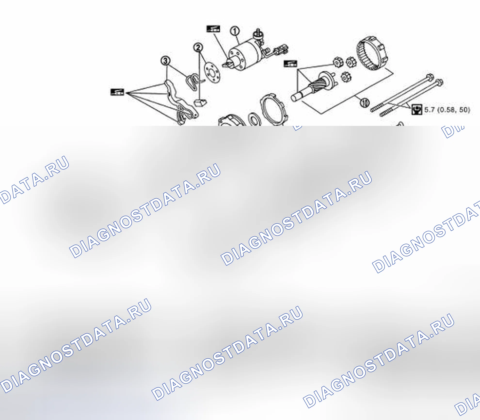 Рис. 6: РАЗБОРКА. Infiniti G35 IV