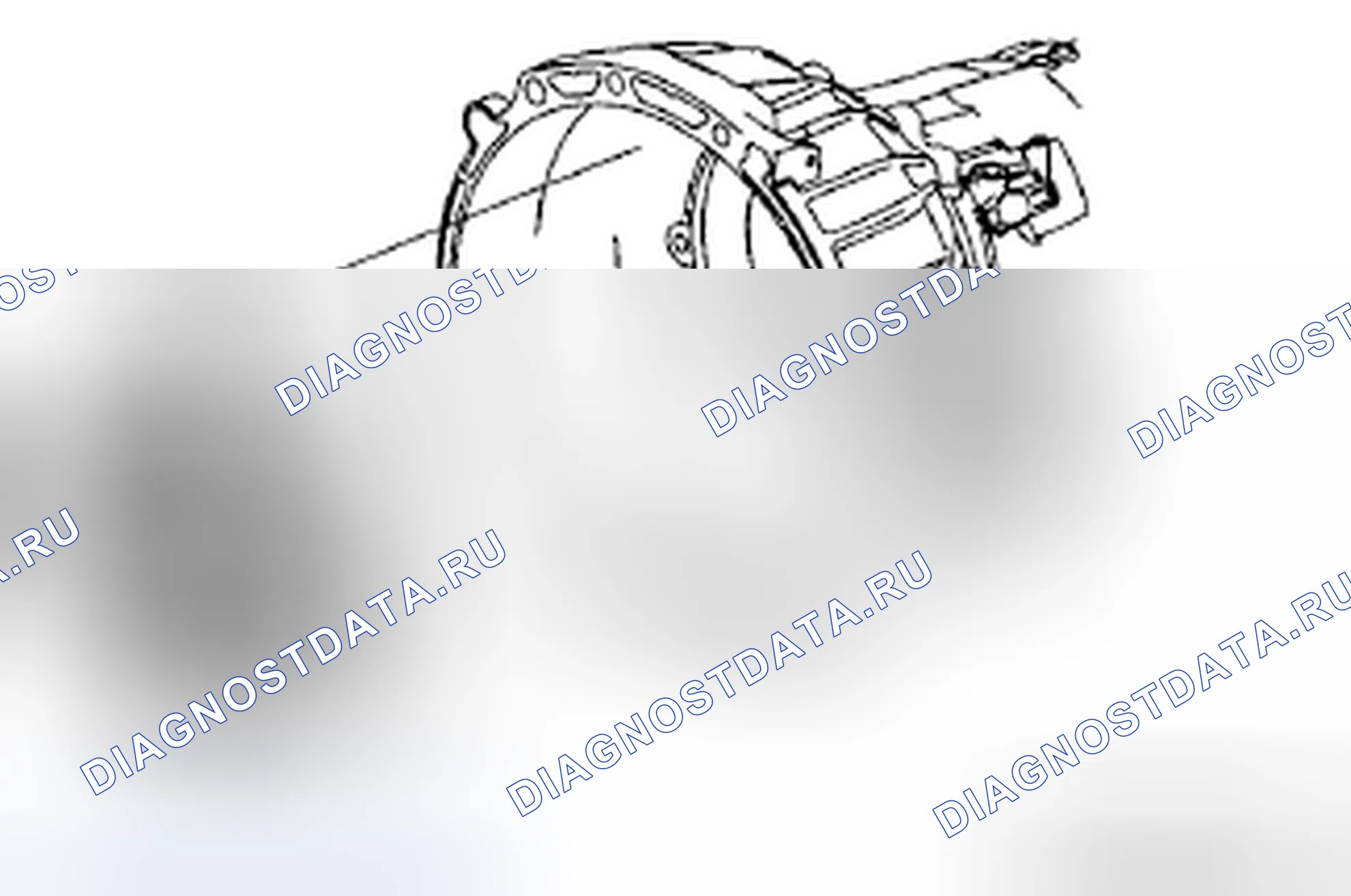 Рис. 490: ДЕМОНТАЖ / МОНТАЖ ГИДРОТРАНСФОРМАТОРА [SJ6A-EL]. Mazda RX-8 I рестайлинг
