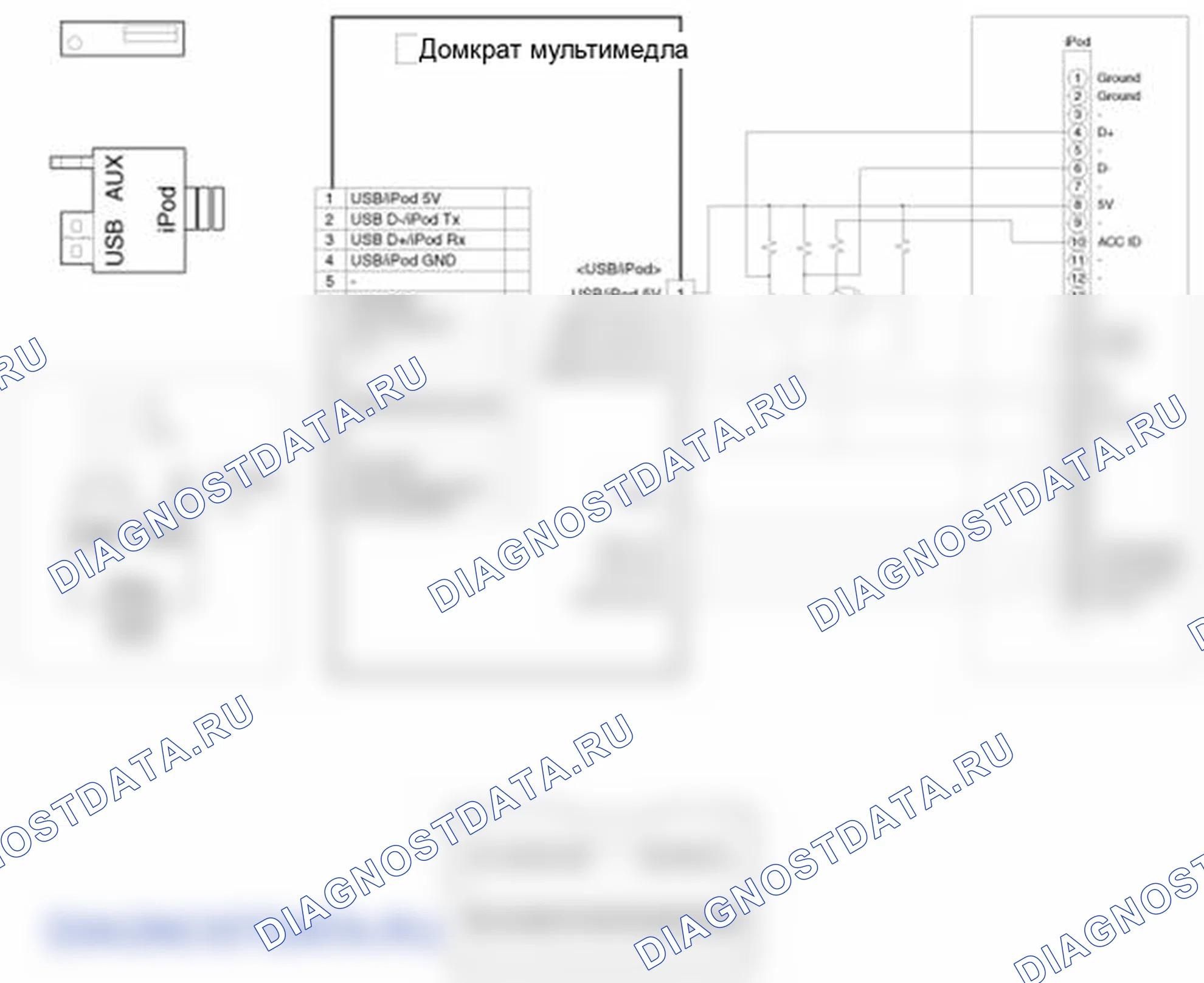 Рис. 9: Принципиальная схема. Hyundai Elantra V