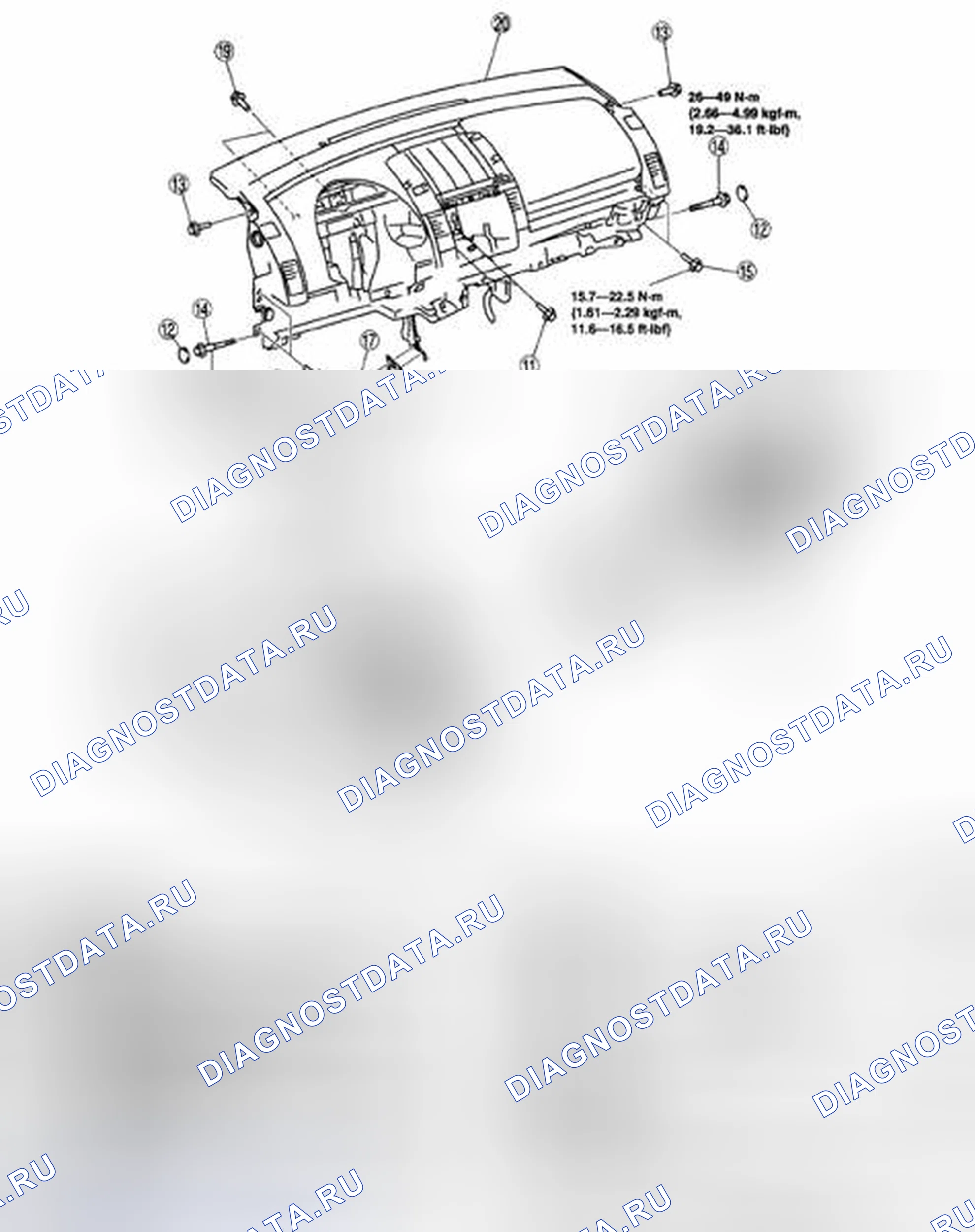 Рис. 5. Mazda 5 I рестайлинг