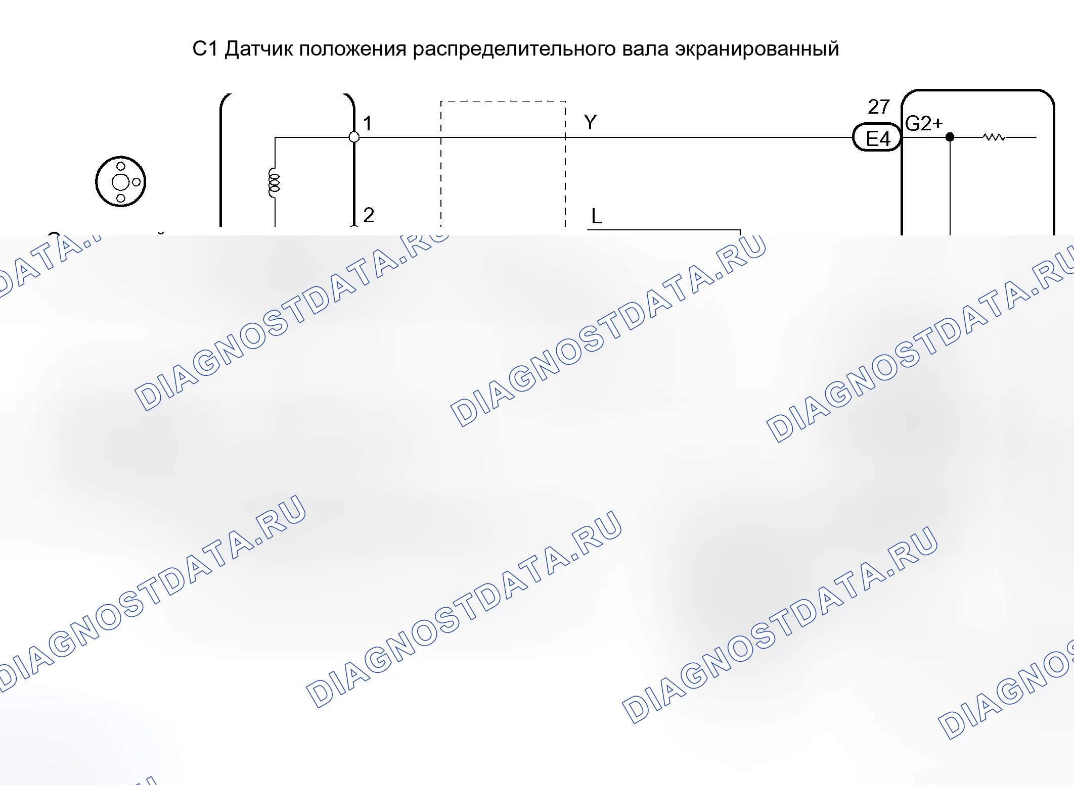 Рис. 239: электросхема. Toyota RAV4 II рестайлинг