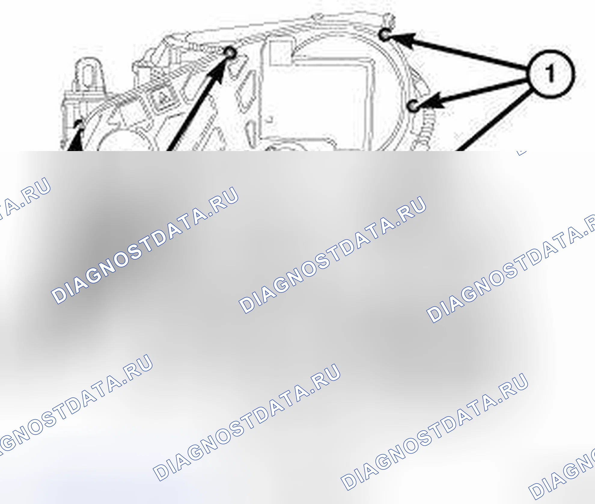 Рис. 102: ВЕРХНЯЯ КРЫШКА ГРМ. Dodge Journey I рестайлинг