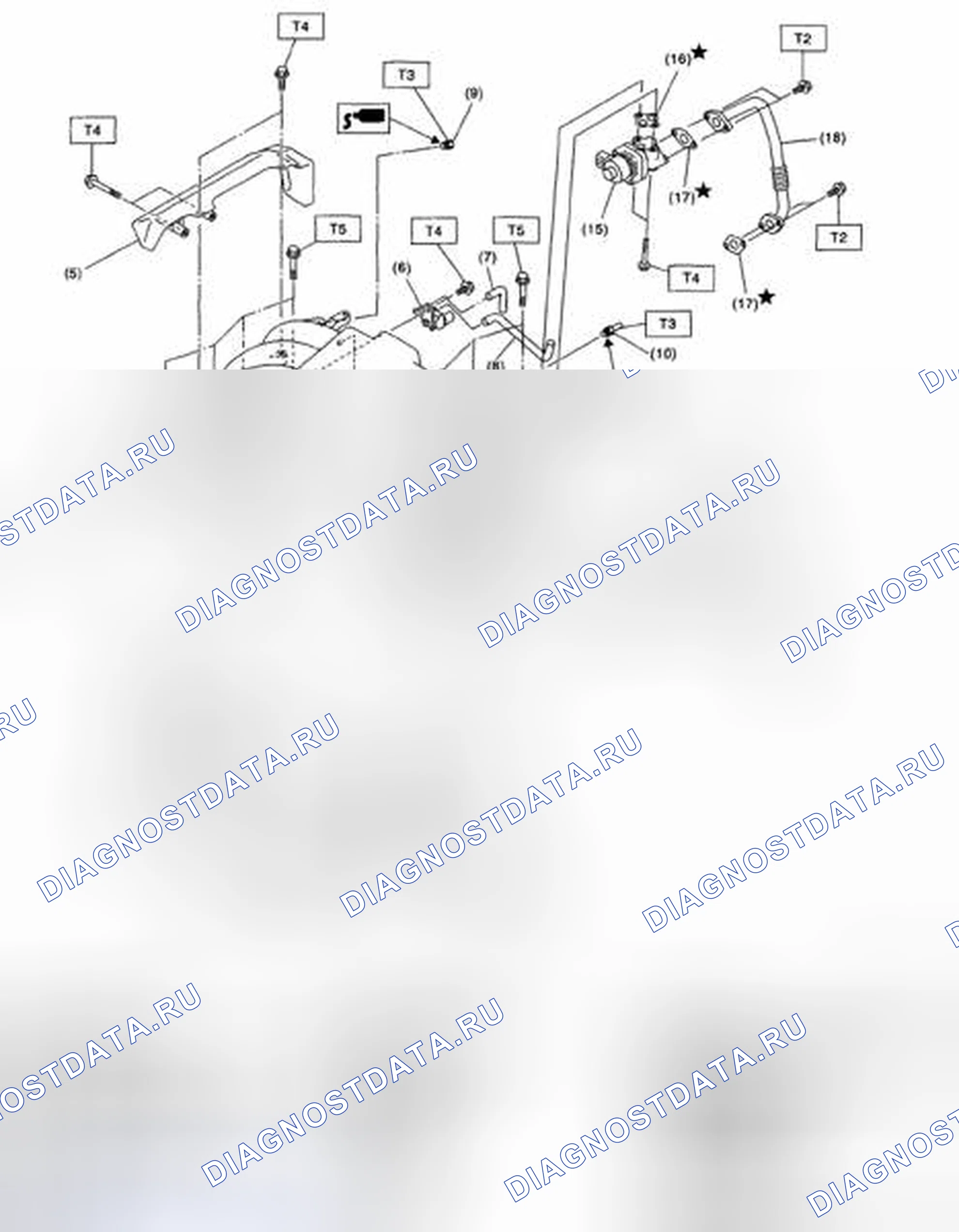 Рис. 334: ВПУСКНОЙ КОЛЛЕКТОР. Subaru Outback BP рестайлинг