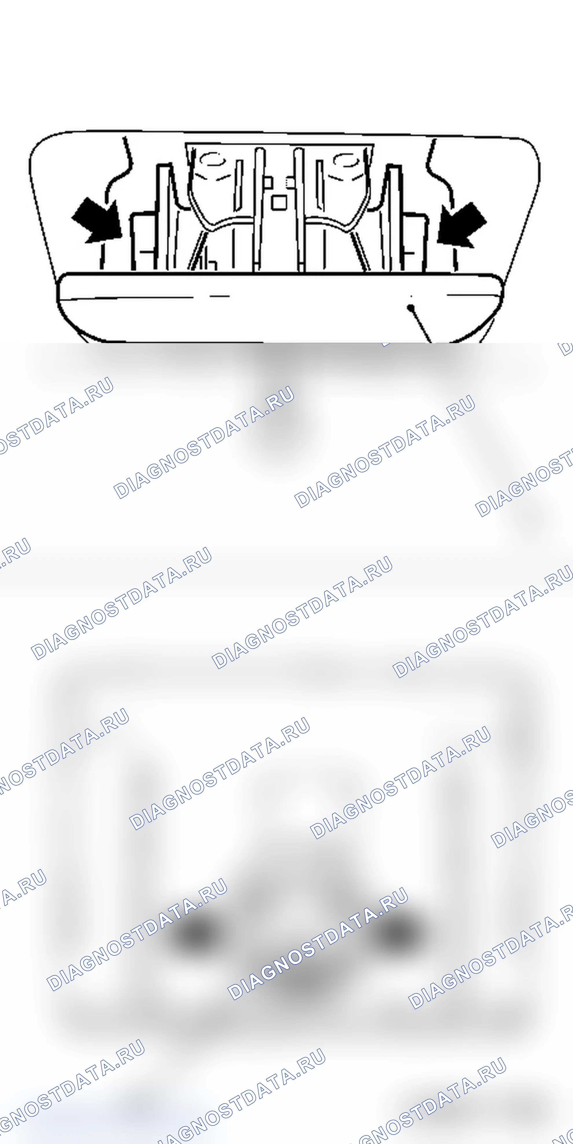 Замена цилиндра замка - перчаточный ящик (L67). Opel Astra H