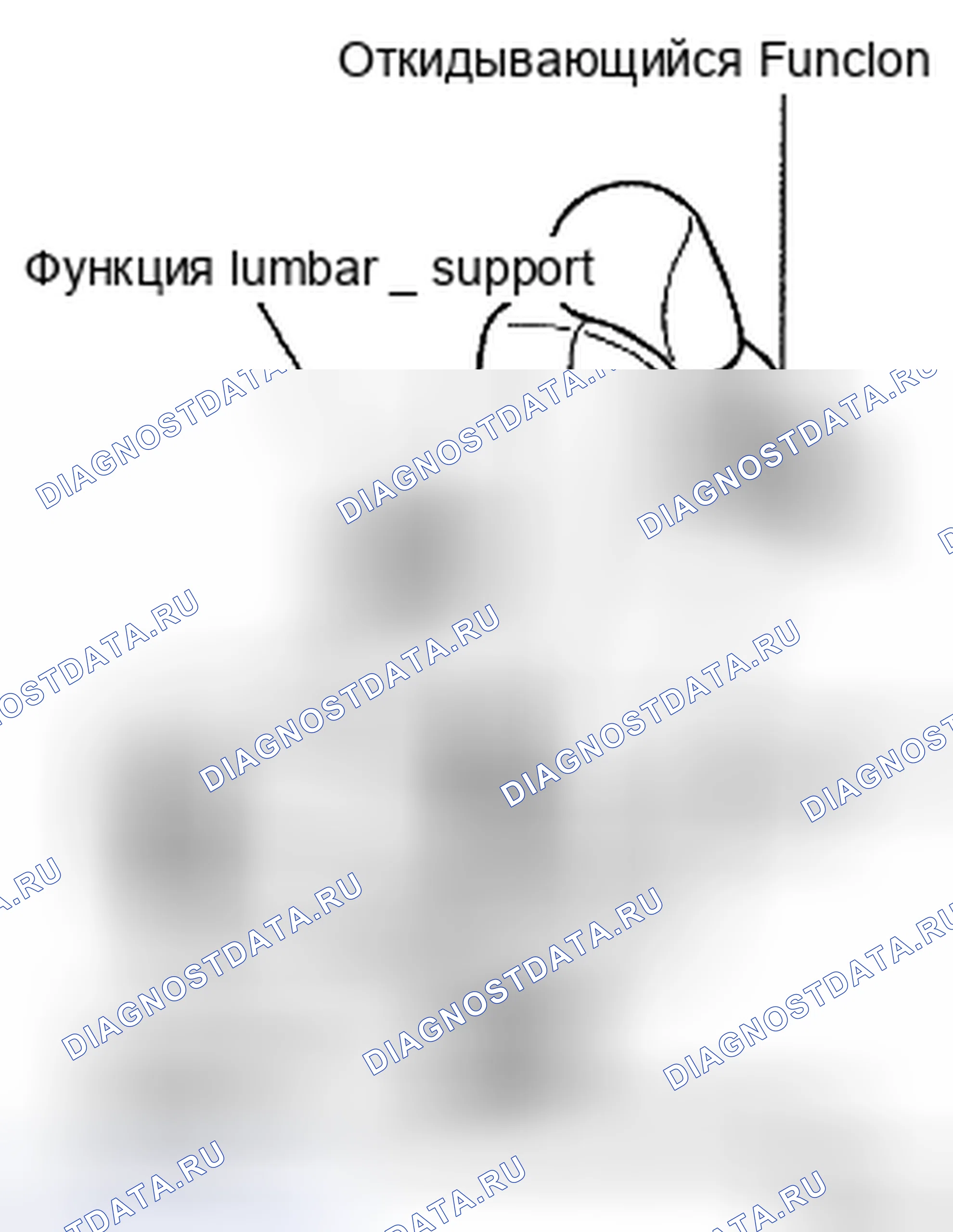 Рис. 195: Проверка функции силового кресла. Toyota Camry XV40