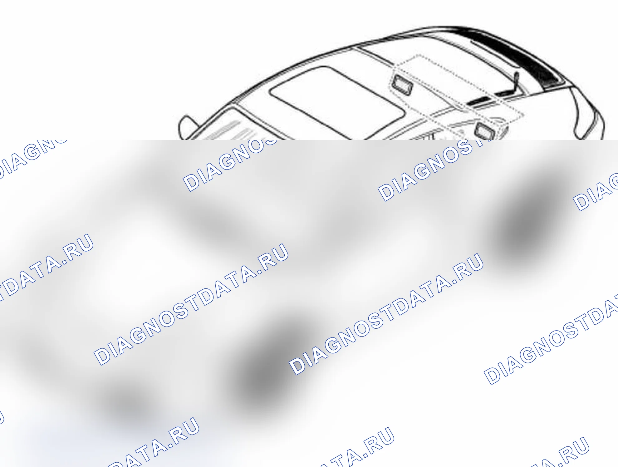 Рис. 41: Снятие и установка задних громкоговорителей, звуковой пакет Bose. Porsche 911 Carrera 996