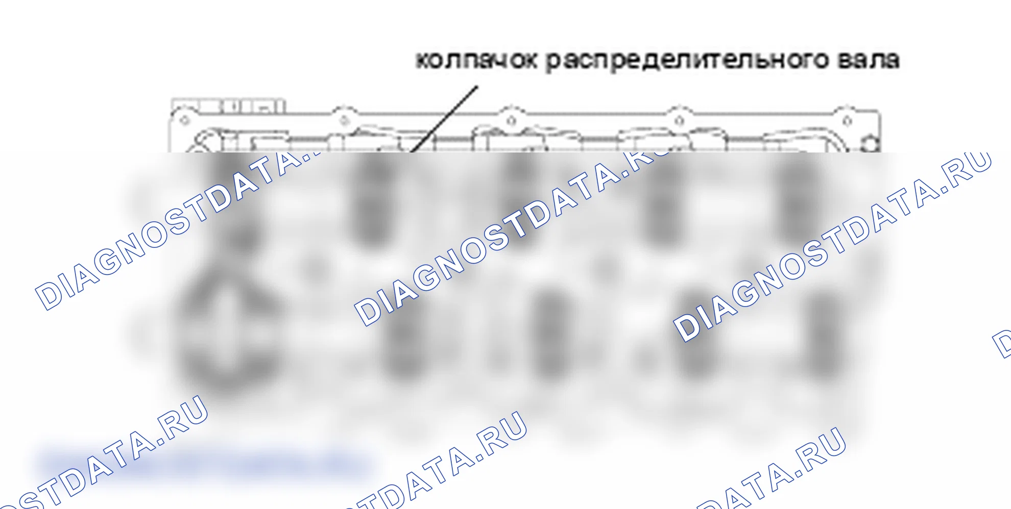 Сборка распределительного вала. Kia Sorento BL