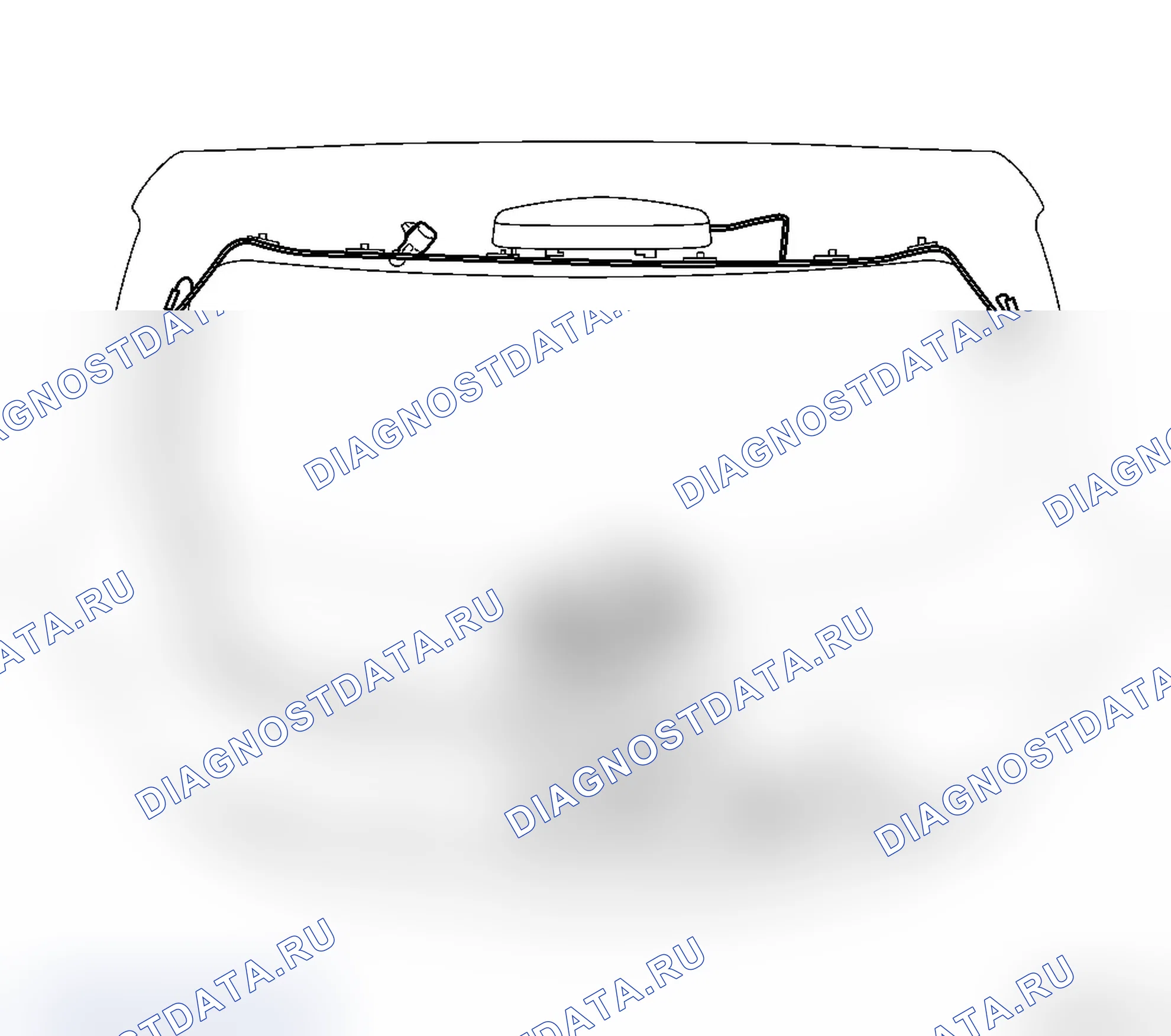 Замена жгута проводов задней откидной двери L08. Opel Astra H