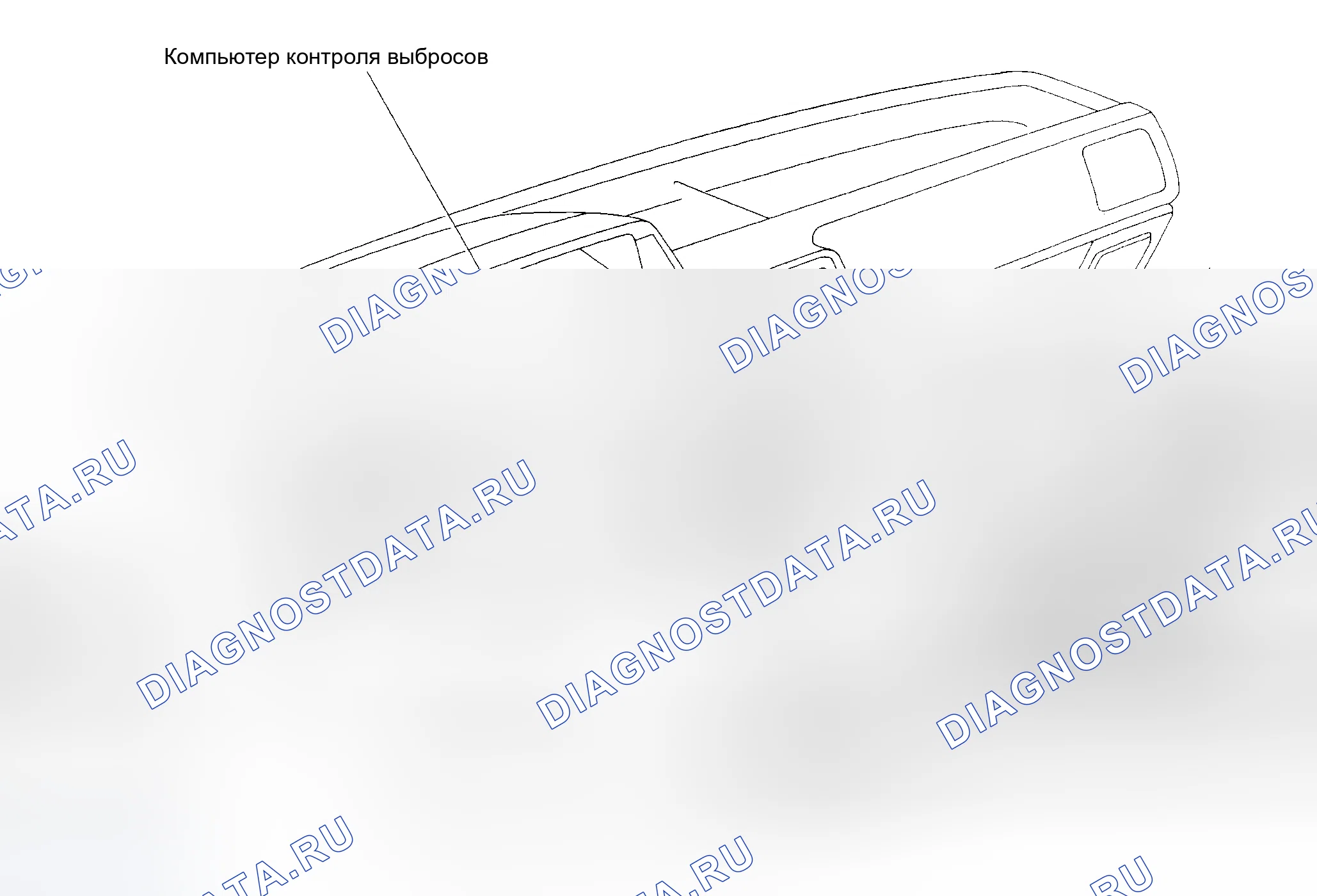 Рис. 15: РАСПОЛОЖЕНИЕ КОМПОНЕНТОВ. Toyota Tercel L30