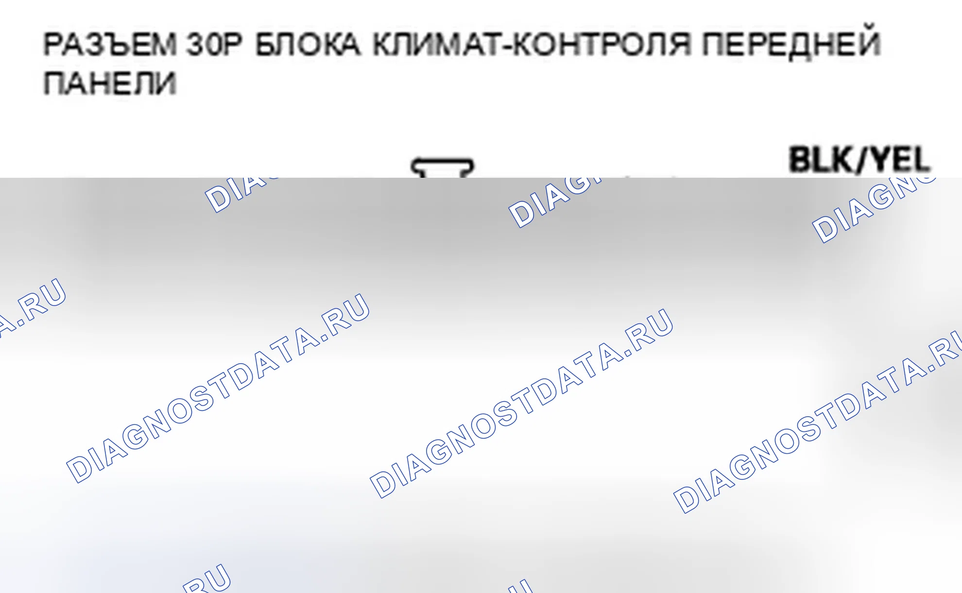 Рис. 132: Поиск и устранение неисправностей в цепях питания и массы переднего блока климат-контроля. Honda Odyssey IV
