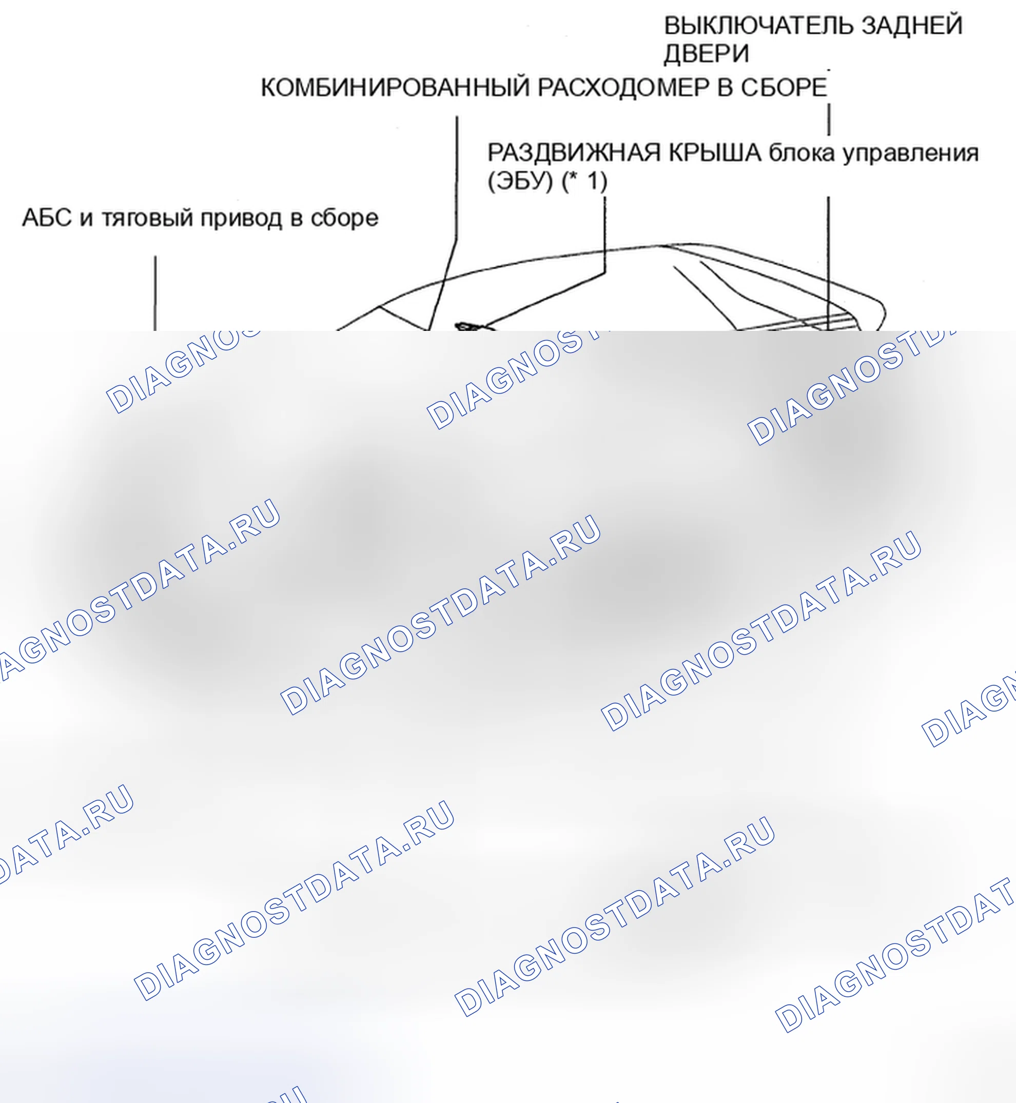 Рис. 2: РАСПОЛОЖЕНИЕ ДЕТАЛЕЙ. Honda Accord IX