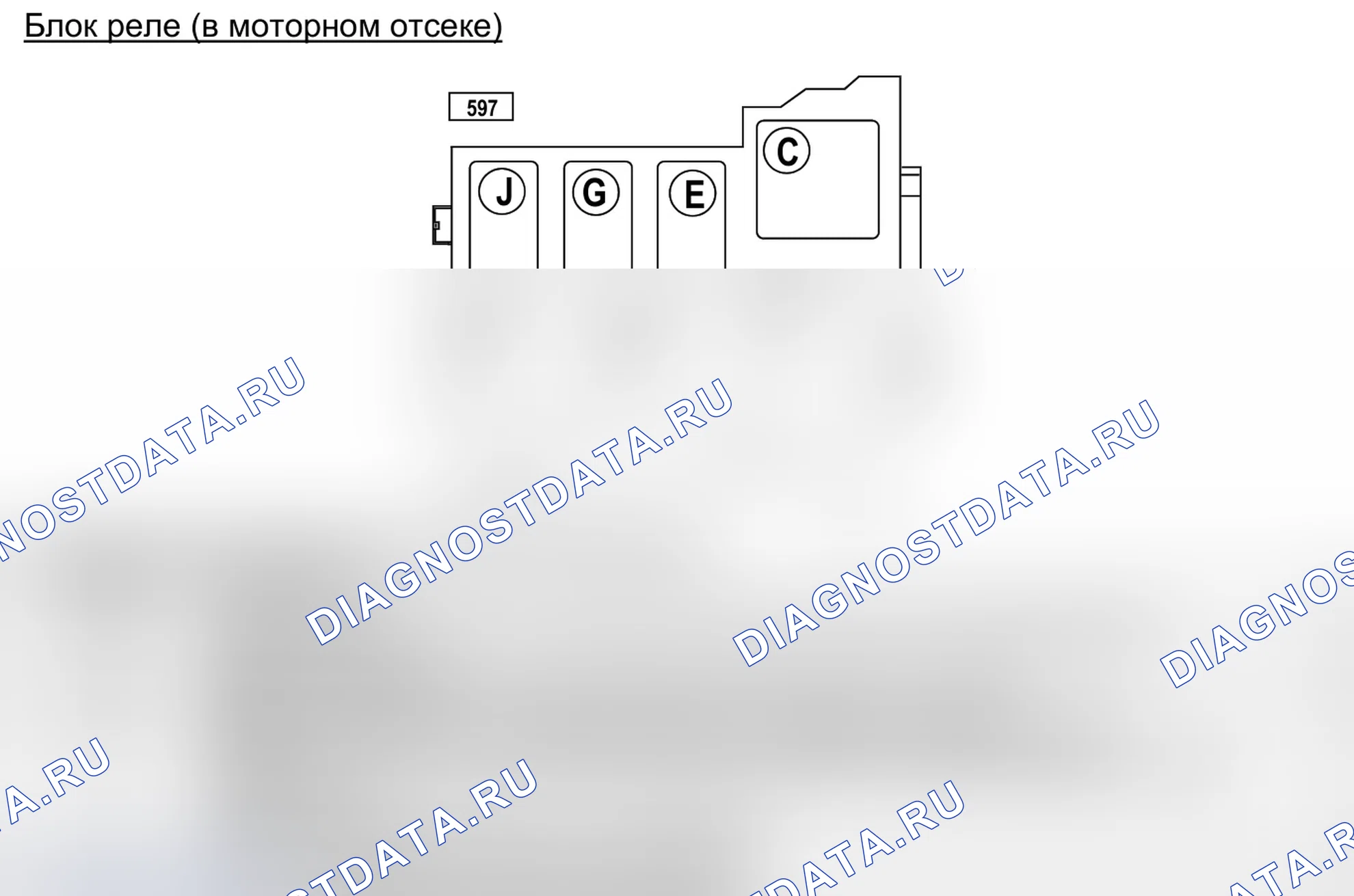 ЦЭКБС pack luxe 2005 (645) — раскладка. Renault Kangoo II