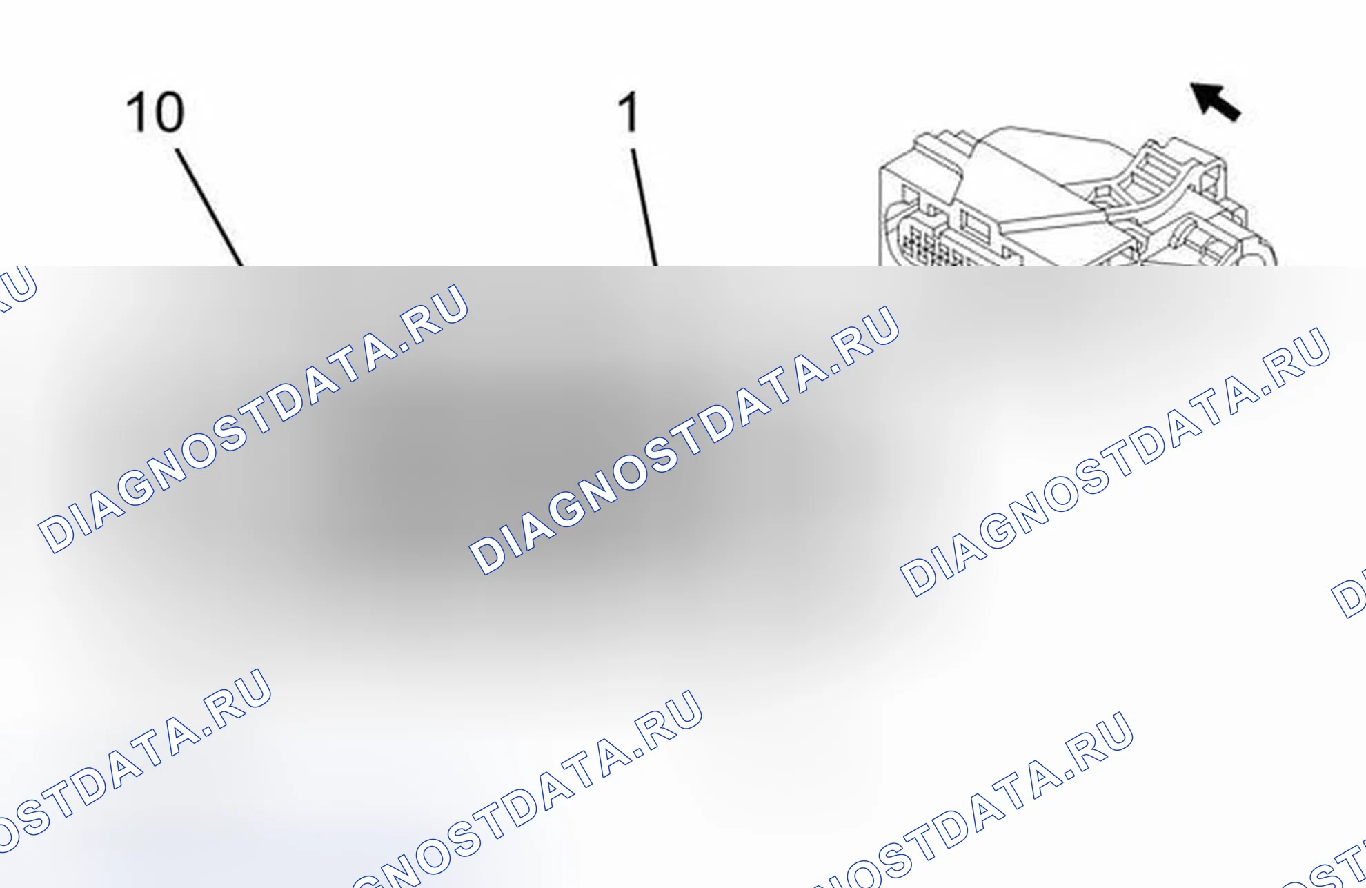 Рис. 246: Электромагнитный клапан управления в сборе X1. Chevrolet Traverse I