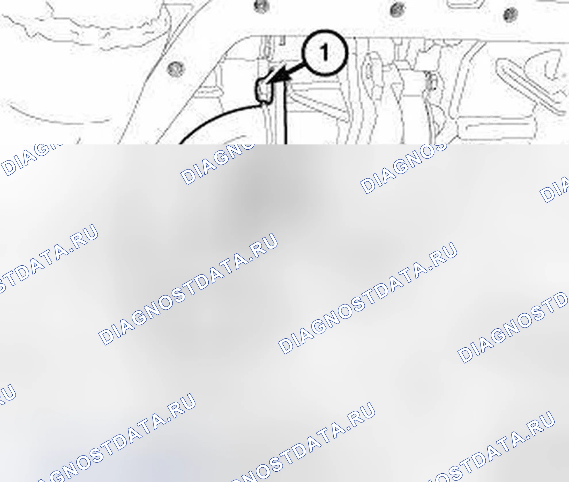 Рис. 289: ДЕМОНТАЖ. Chrysler Town & Country V рестайлинг