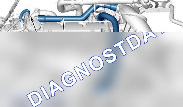 Снятие - установка: турбокомпрессор — b1bp3ned. Citroen C8 I