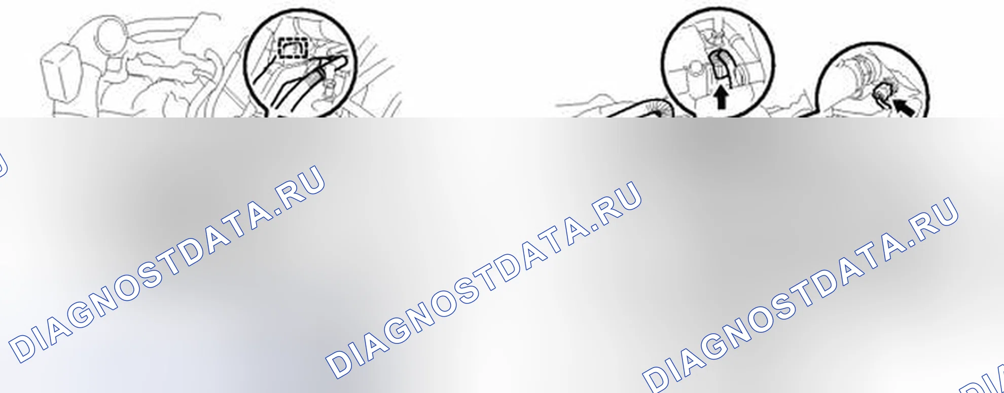 Рис. 123: ДЕМОНТАЖ. Toyota Prius III рестайлинг