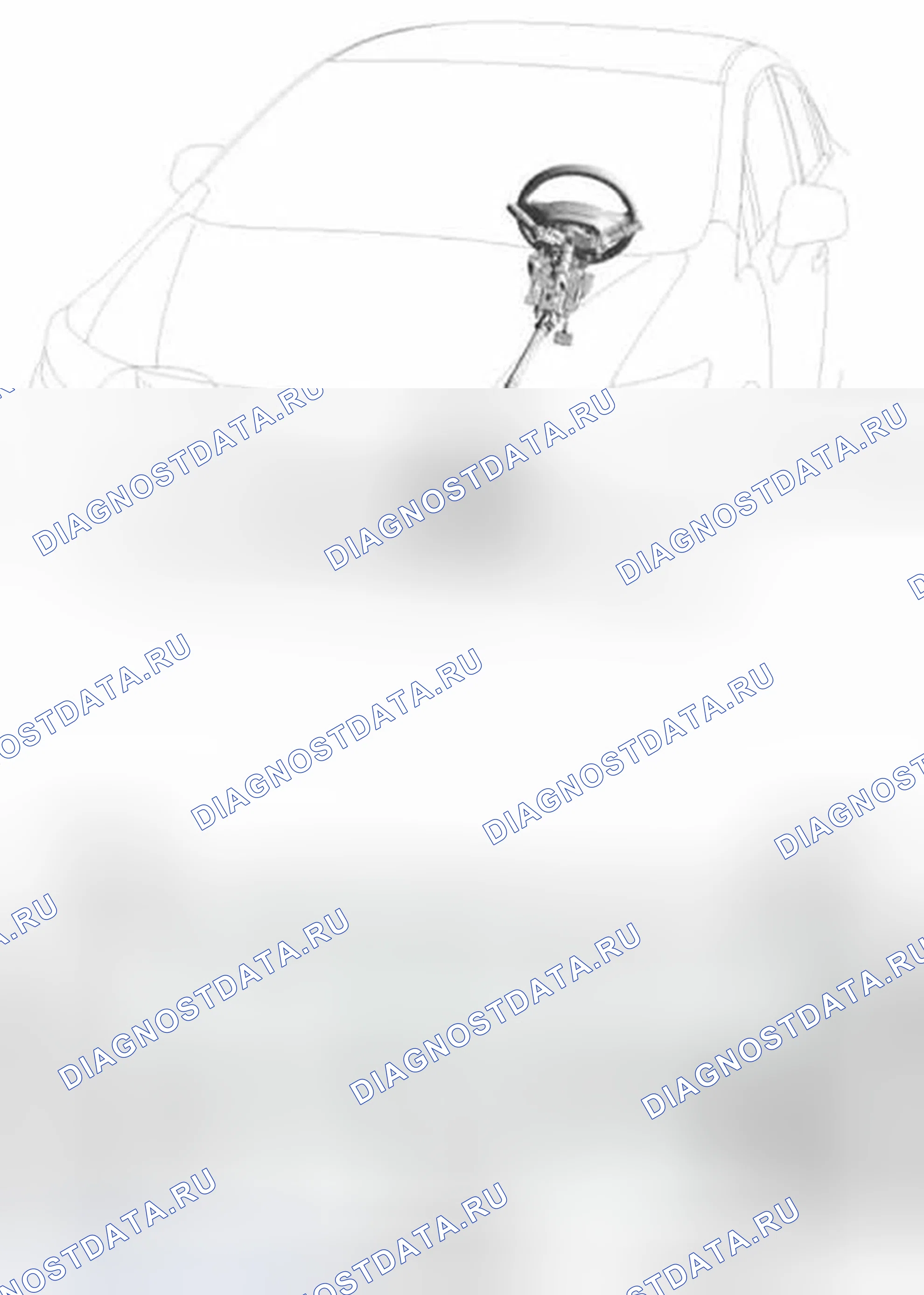 Рис. 1: Индекс расположения компонентов EPS. Honda Civic IX