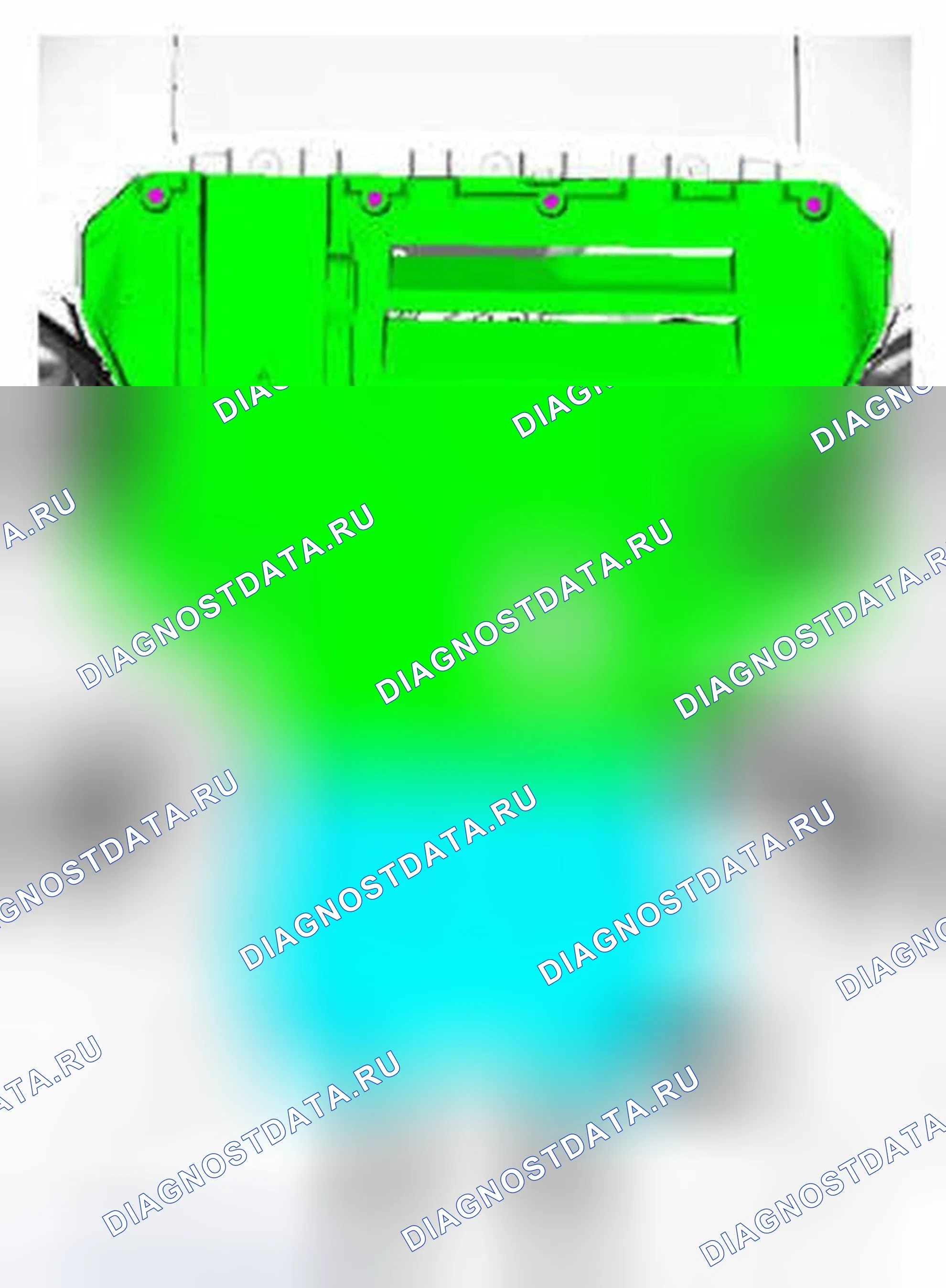 Рис. 2: Демонтаж. Ford Escape III