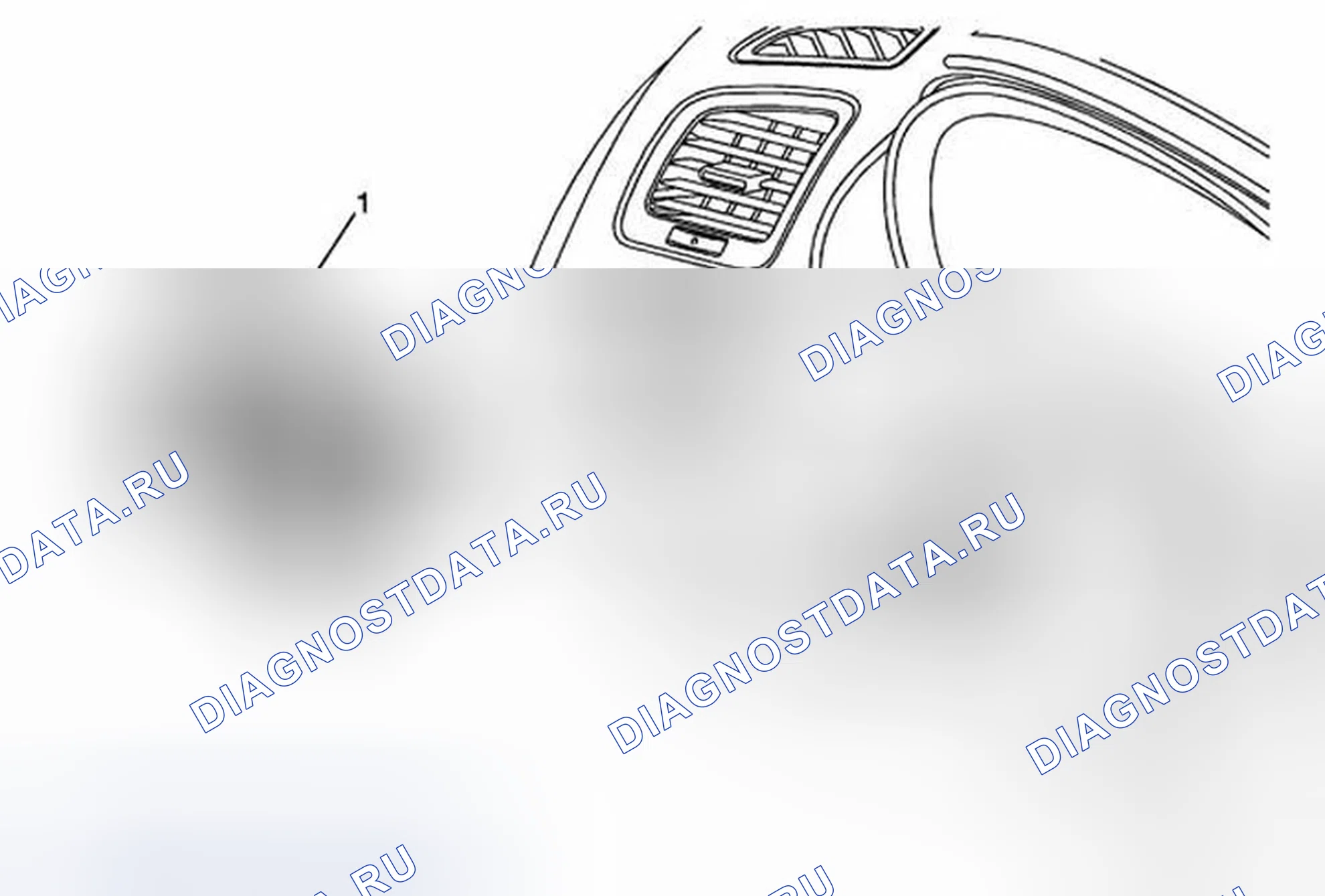 Рис. 5: Замена кронштейна переключателя сигнала поворота (с BTM). Buick LaCrosse II