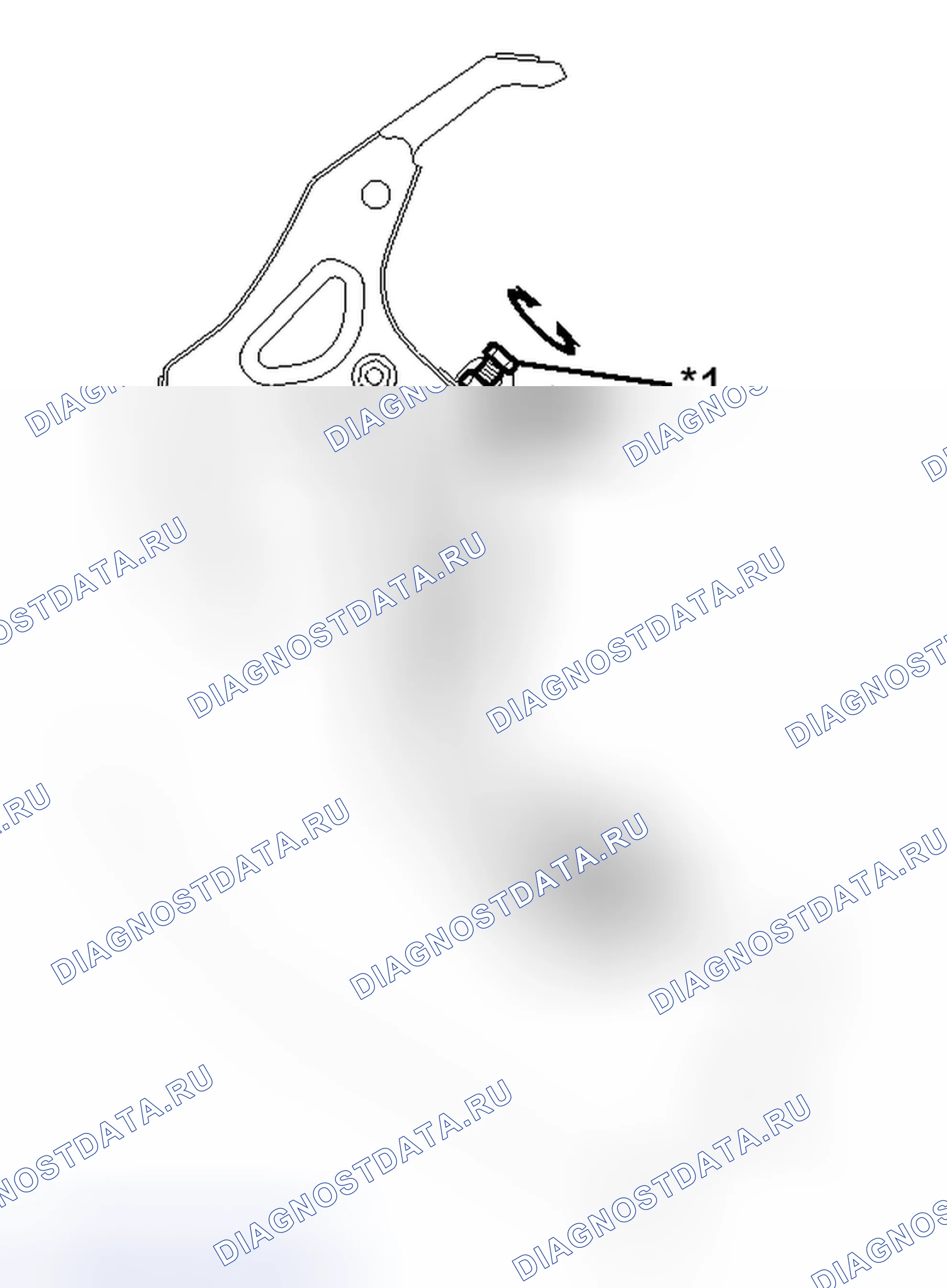 Рис. 27: РЕГУЛИРОВКА сцепления. Toyota Yaris III