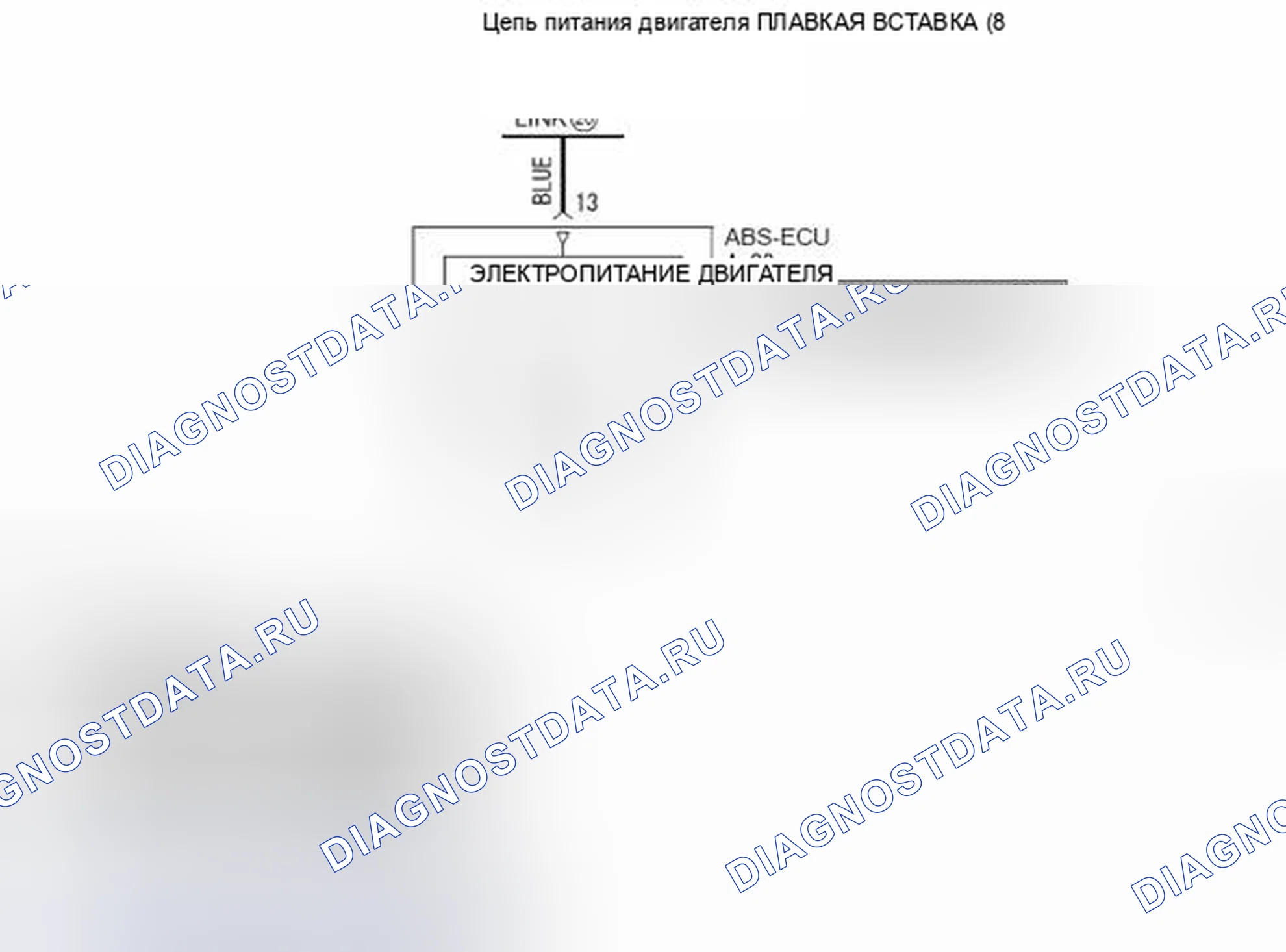 Рис. 142: C2116 расшифровка кода ошибки: ненормальное напряжение питания двигателя насоса. Mitsubishi Lancer Ralliart X рестайлинг