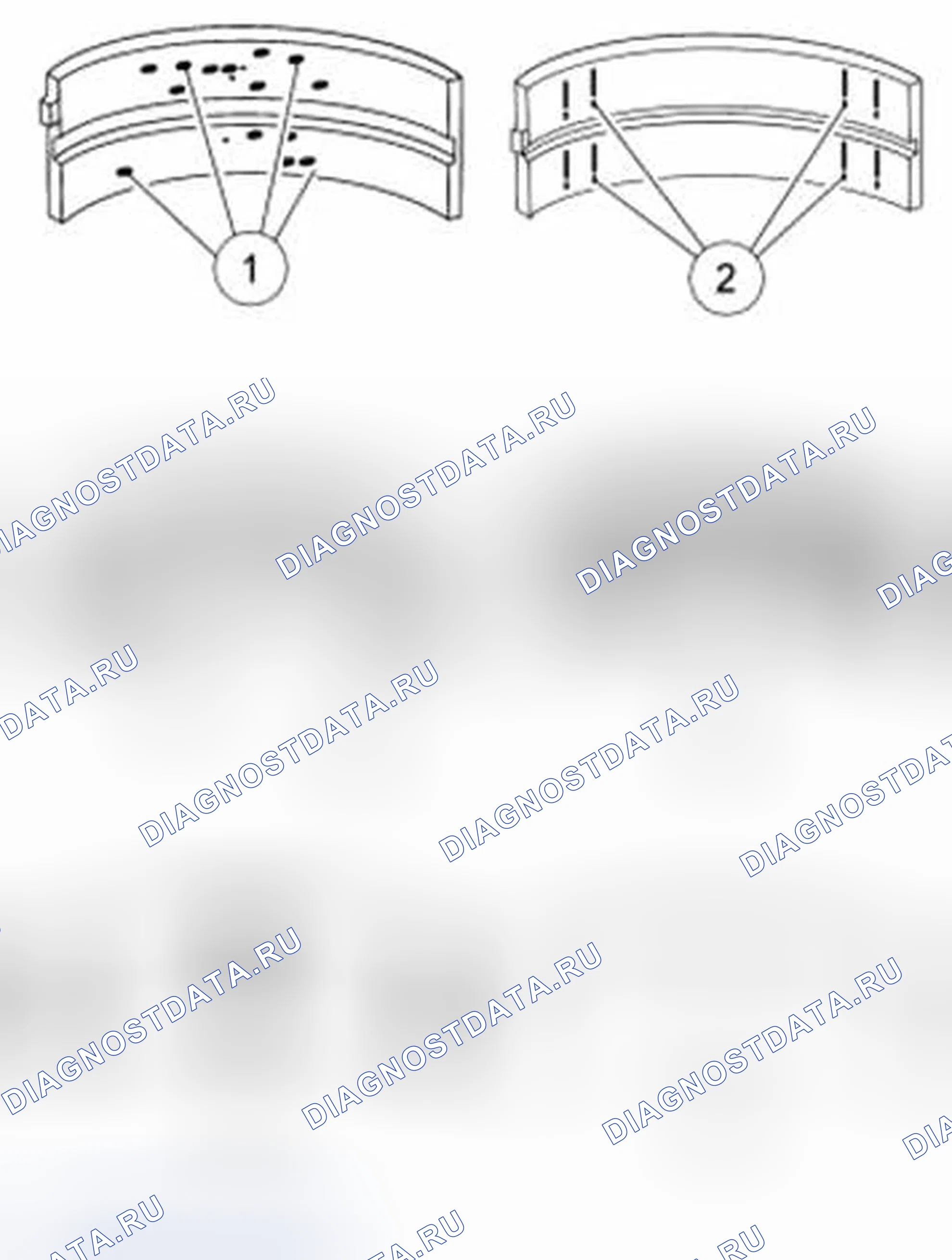 Рис. 2343: Проверка подшипников. Ford Mustang V рестайлинг