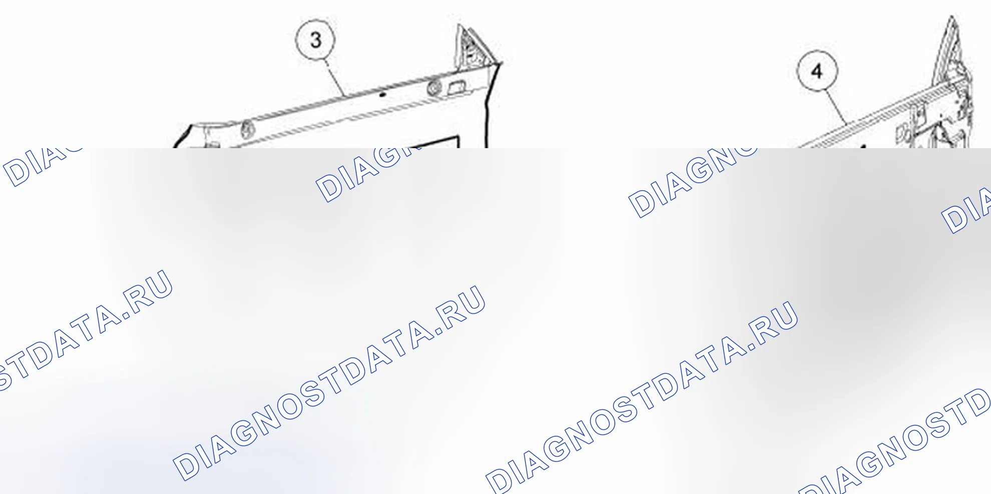 Рис. 29: Дверь в сборе. Ford Mustang V рестайлинг 2
