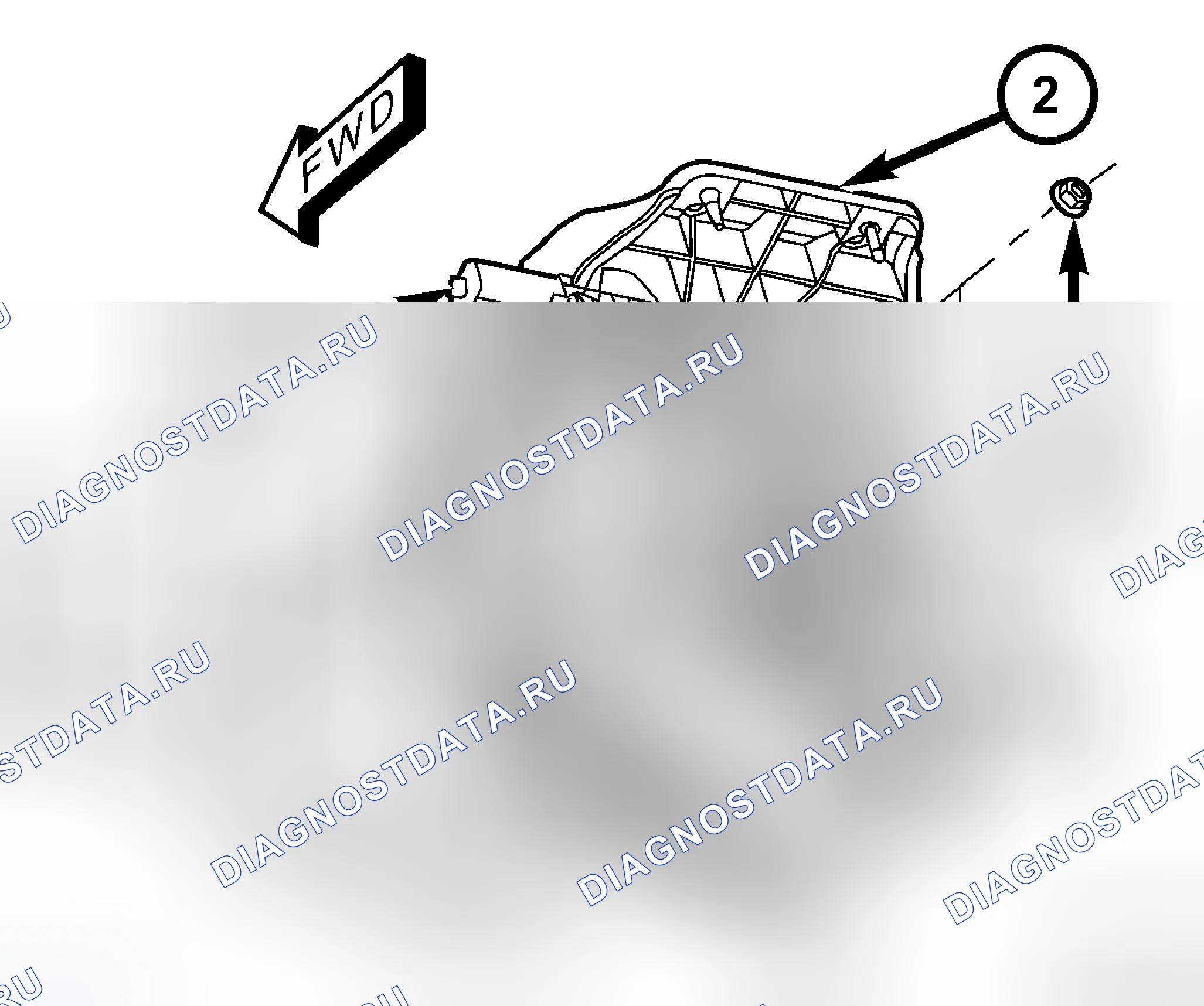 Рис. 92: ПЕДАЛЬ ТОРМОЗА. Dodge Cab & Chassis R3500 HD transition