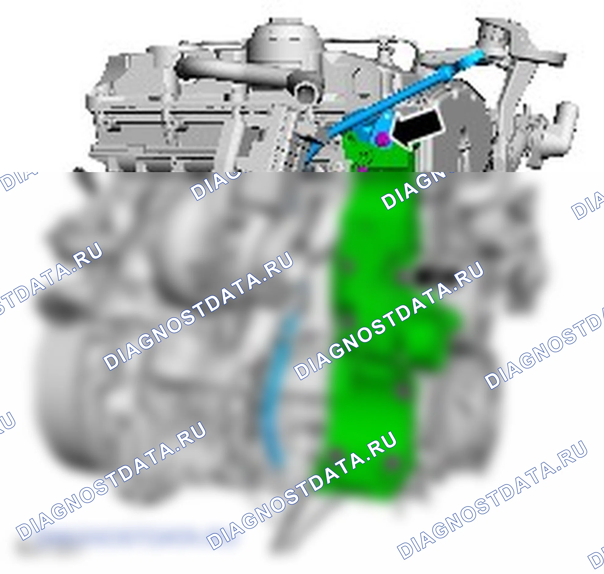 Разборка двигателя. Ford Transit VII