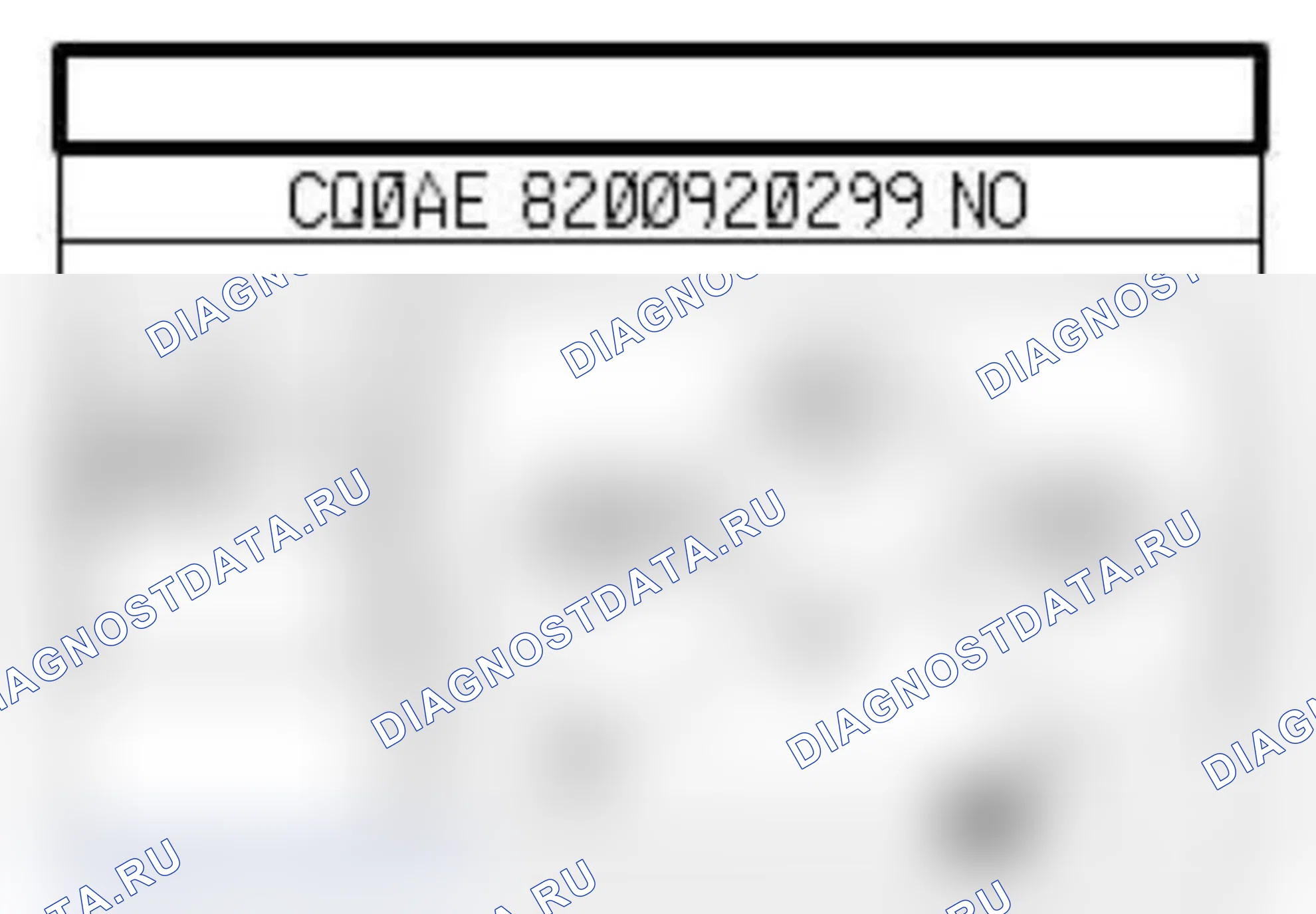 Распиновка разъёма 1299 — Передний датчик давления турбины турбокомпрессора. Renault Captur I