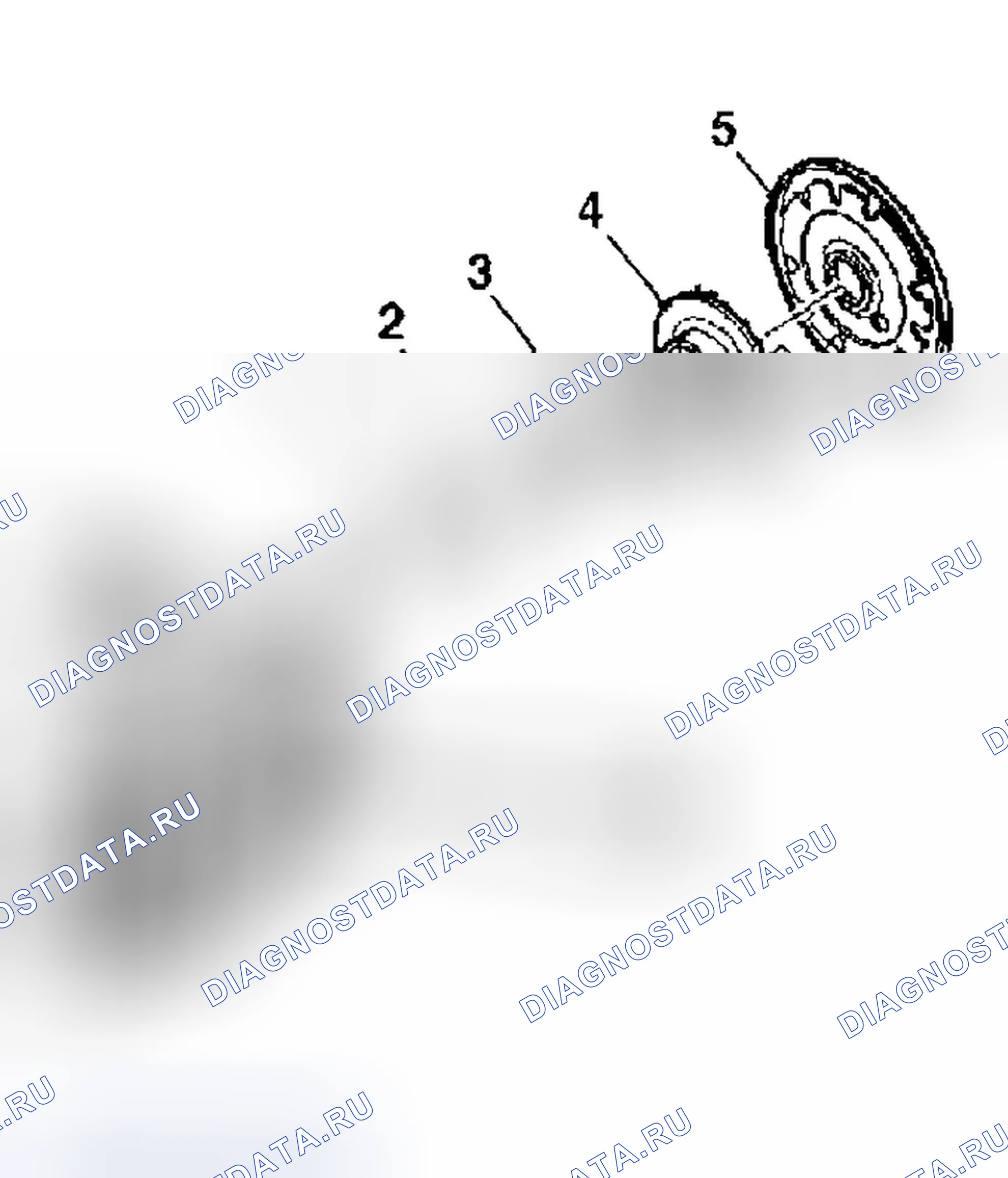 Рис. 243: Порядок демонтажа. Chevrolet Corvette C5